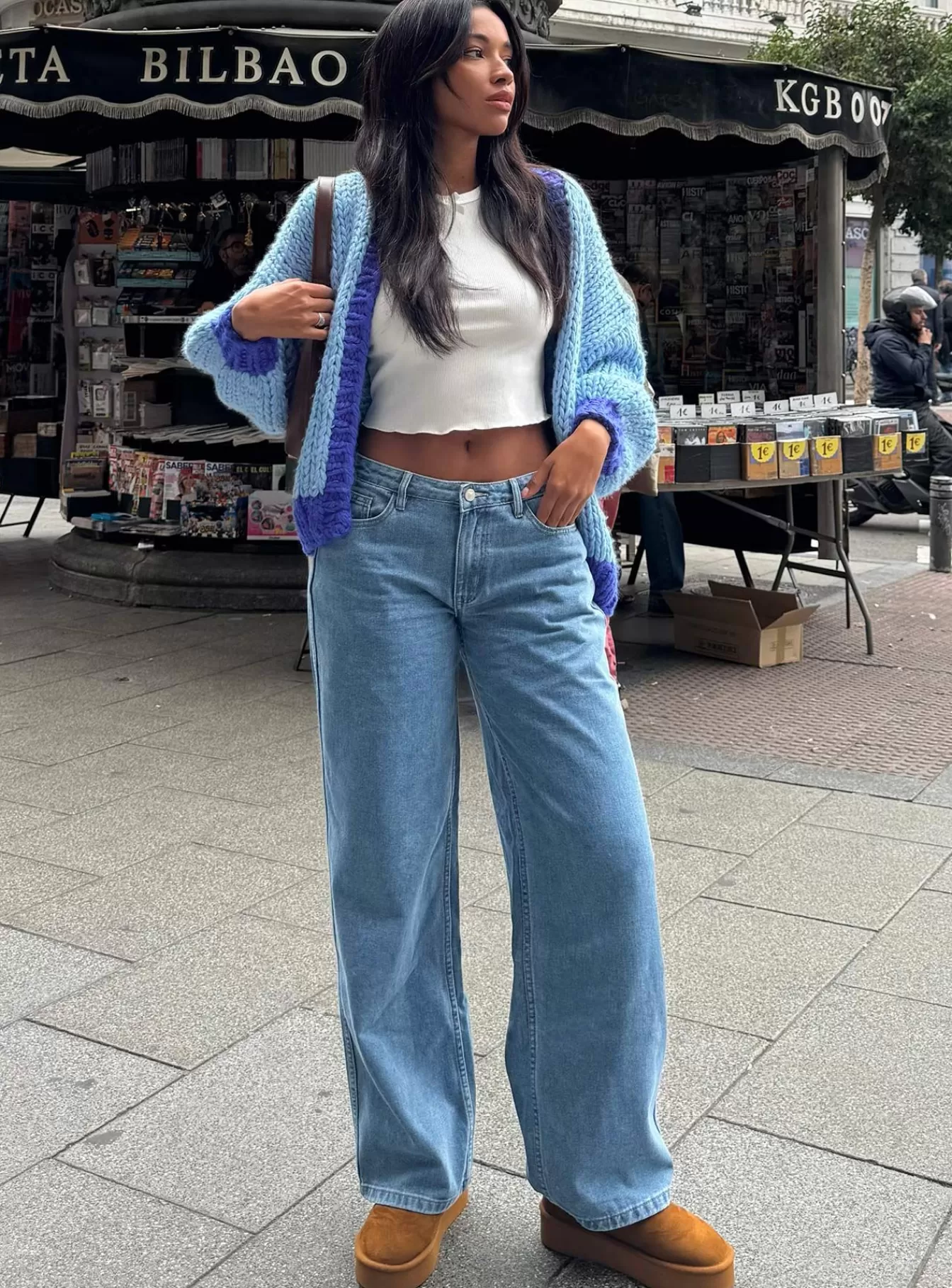 Princess Polly Jeans | Maryanne Mid Rise Relaxed Jeans Mid Wash Denim
