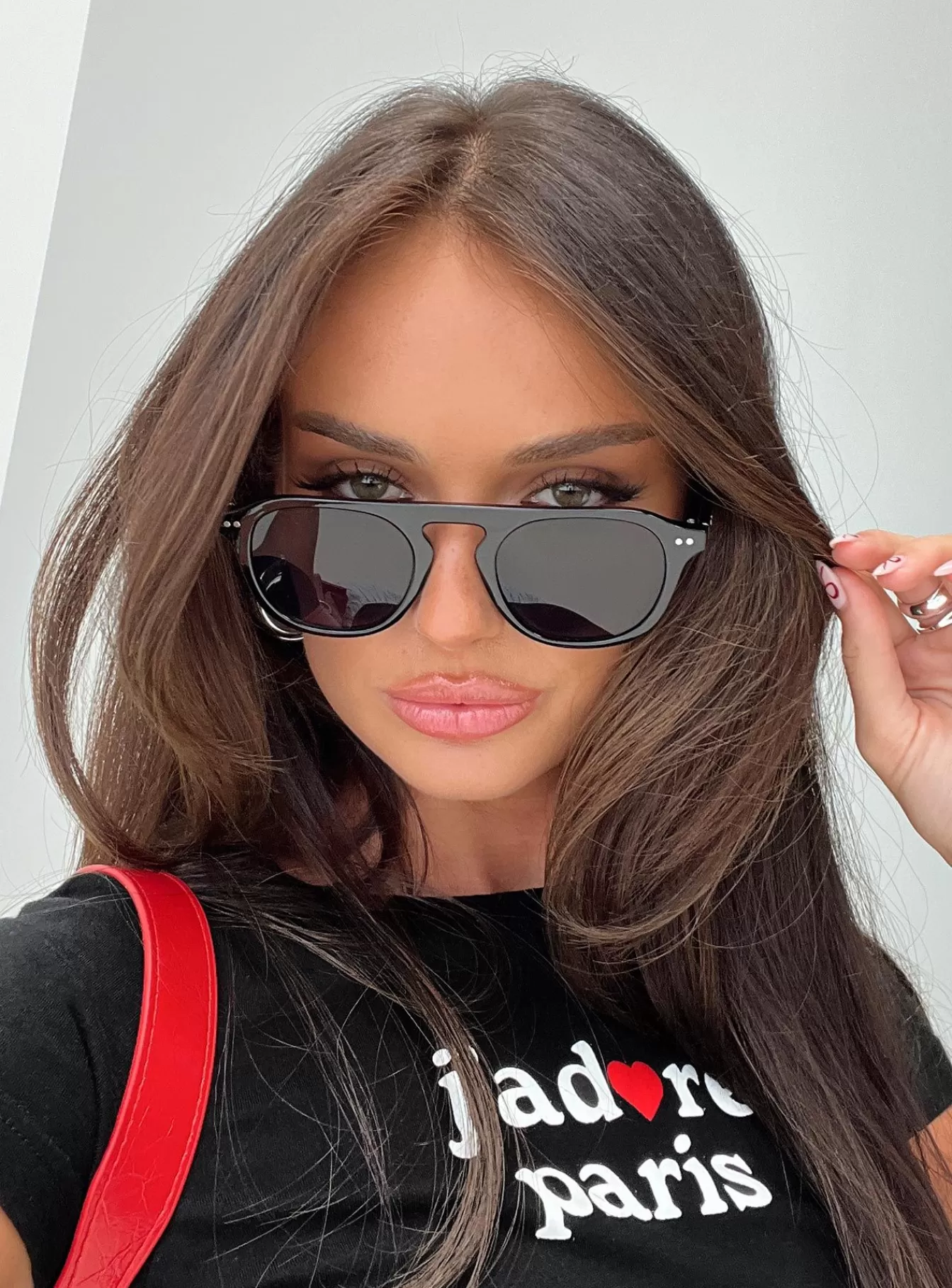 Princess Polly Sunglasses | Matilda Sunglasses Black
