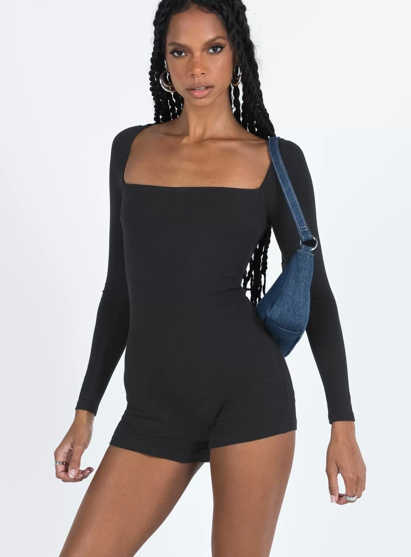 Princess Polly Rompers | Mendes Romper Black