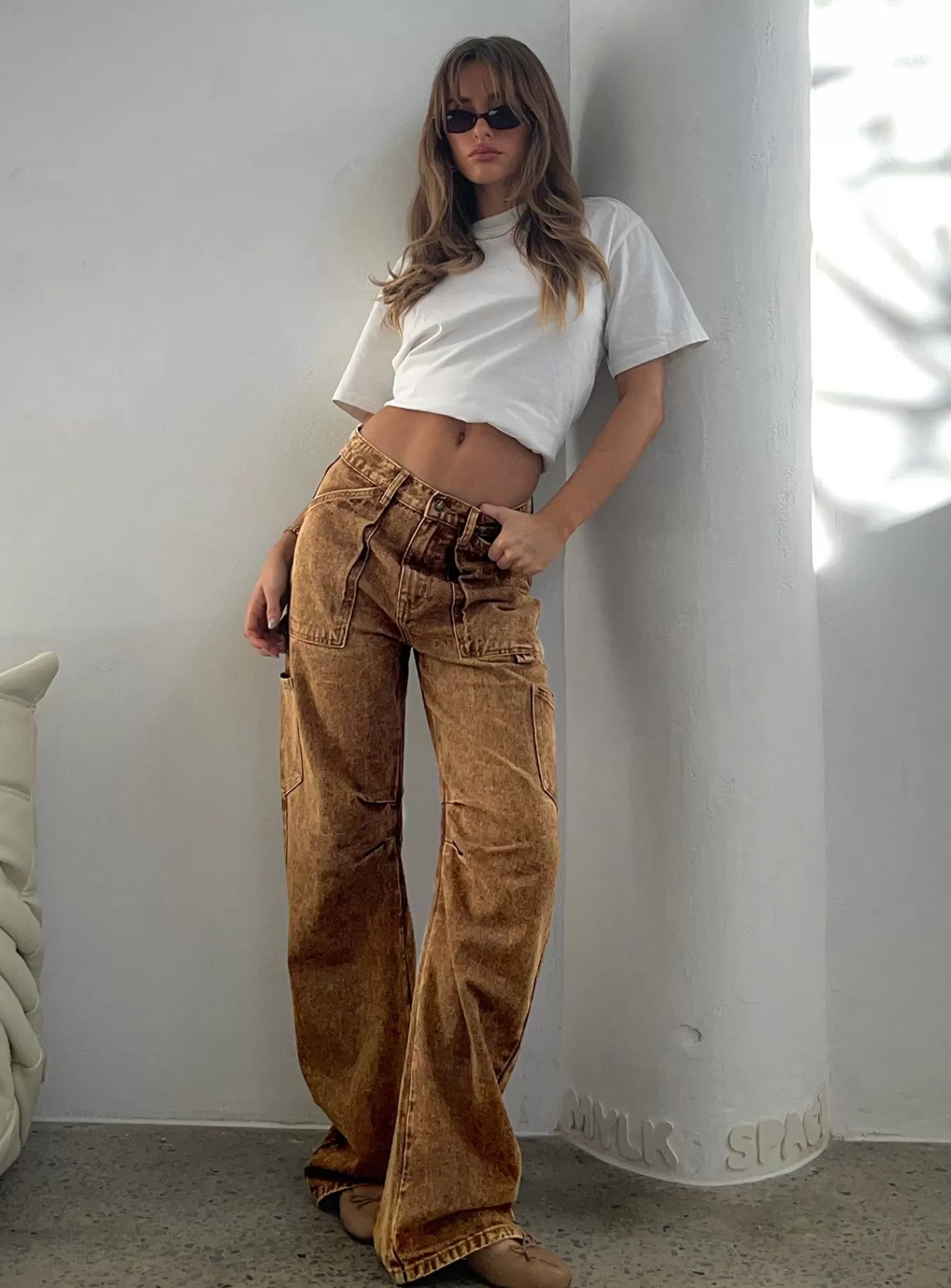 Princess Polly Jeans | Miami Vice Jeans Stone Wash