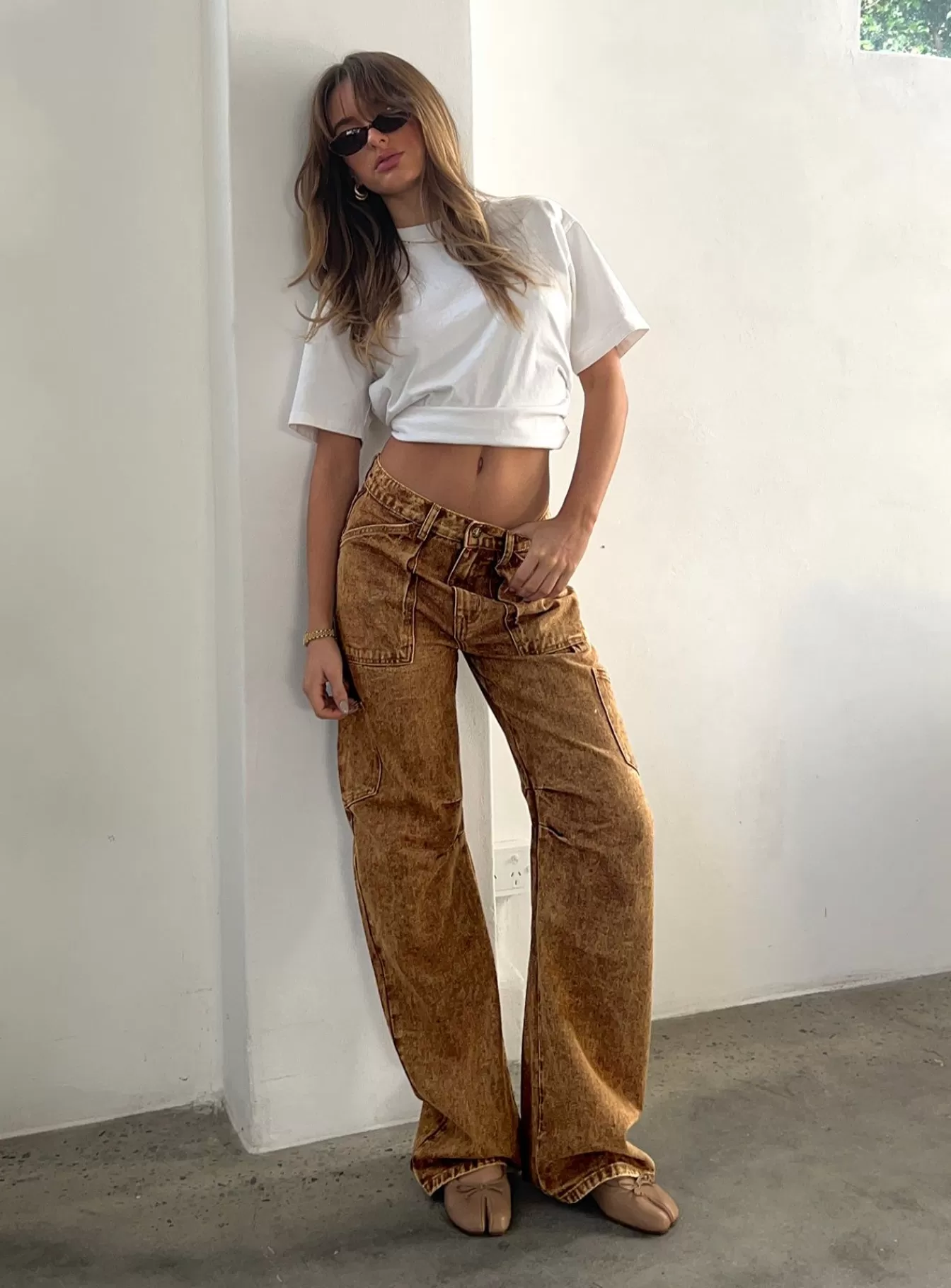 Princess Polly Jeans | Miami Vice Jeans Stone Wash