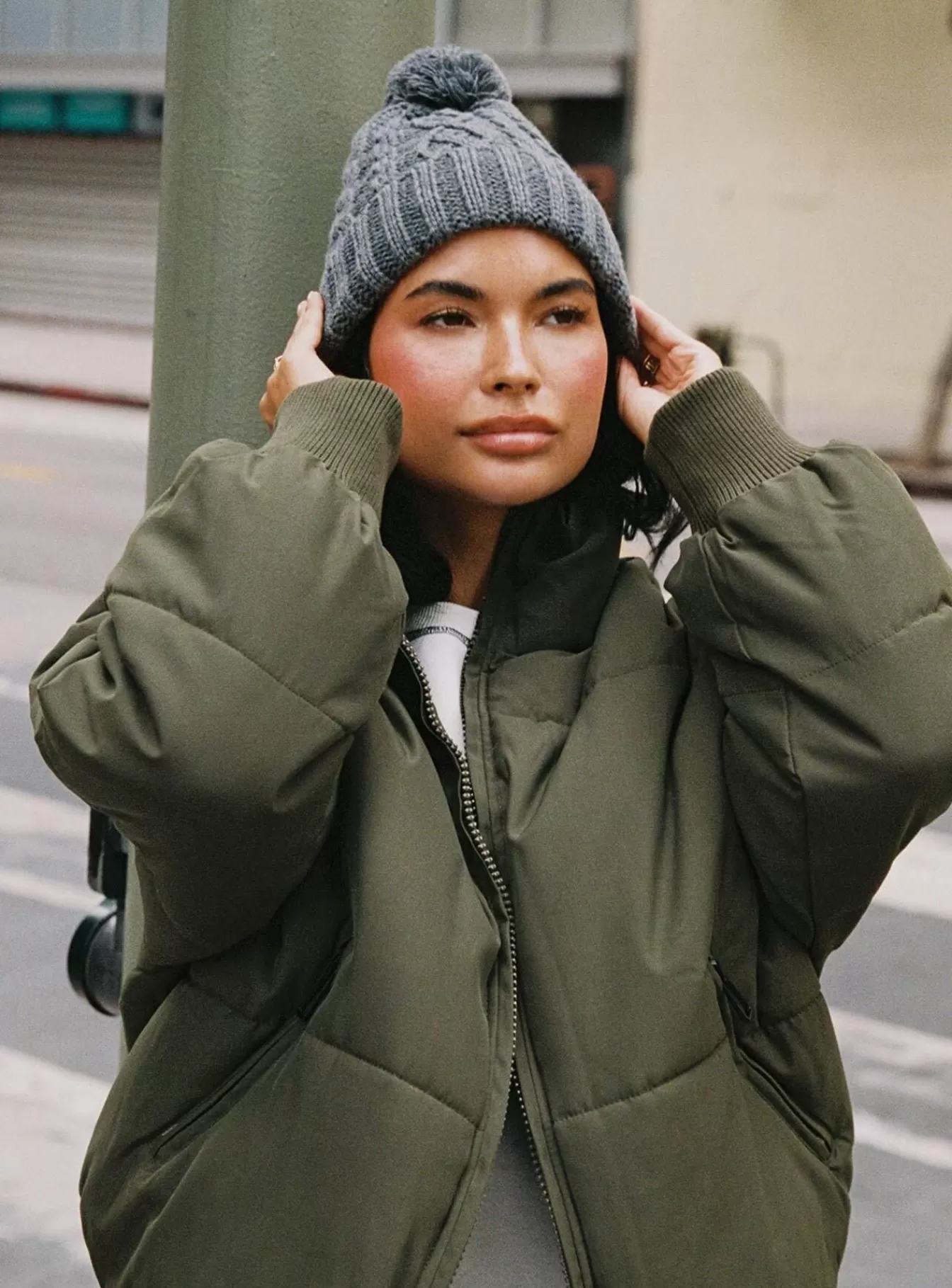 Princess Polly Hats | Mile Beanie Grey