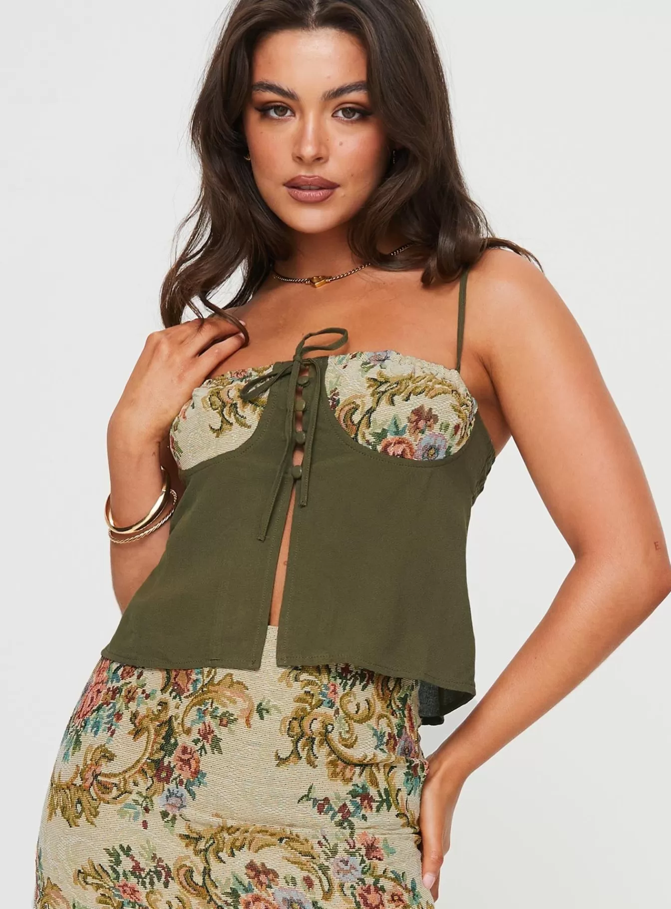Princess Polly Spring Tops | Mirai Tapestry Top Multi