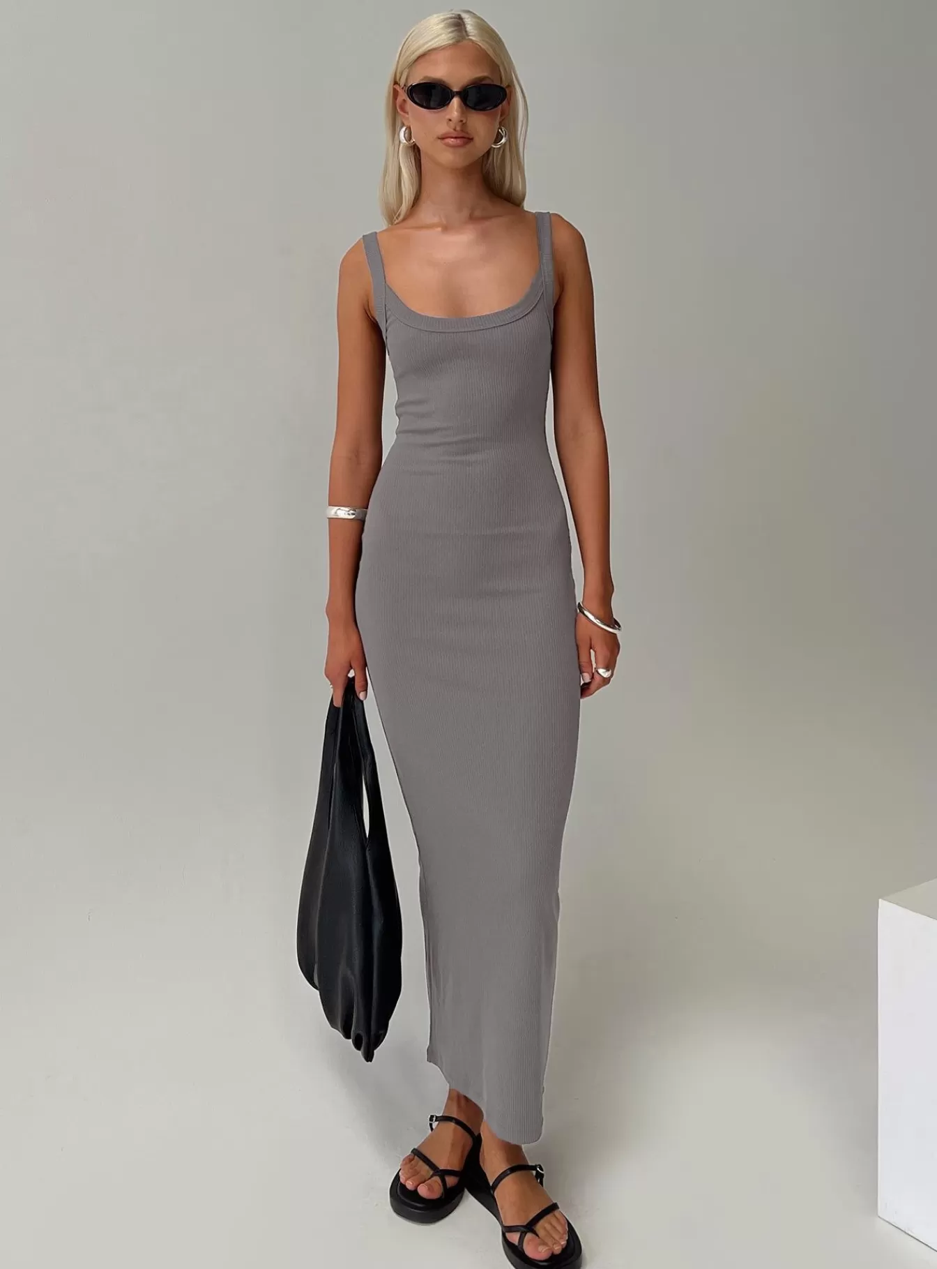Princess Polly Maxi Dresses | Montwood Maxi Dress Charcoal