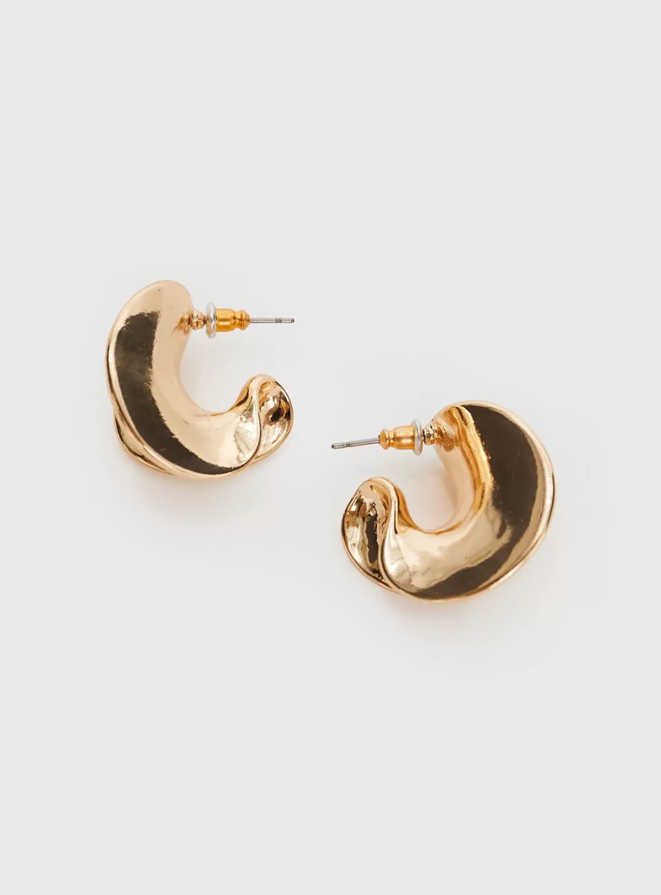 Princess Polly Lower Impact | Moonlight Earrings Gold