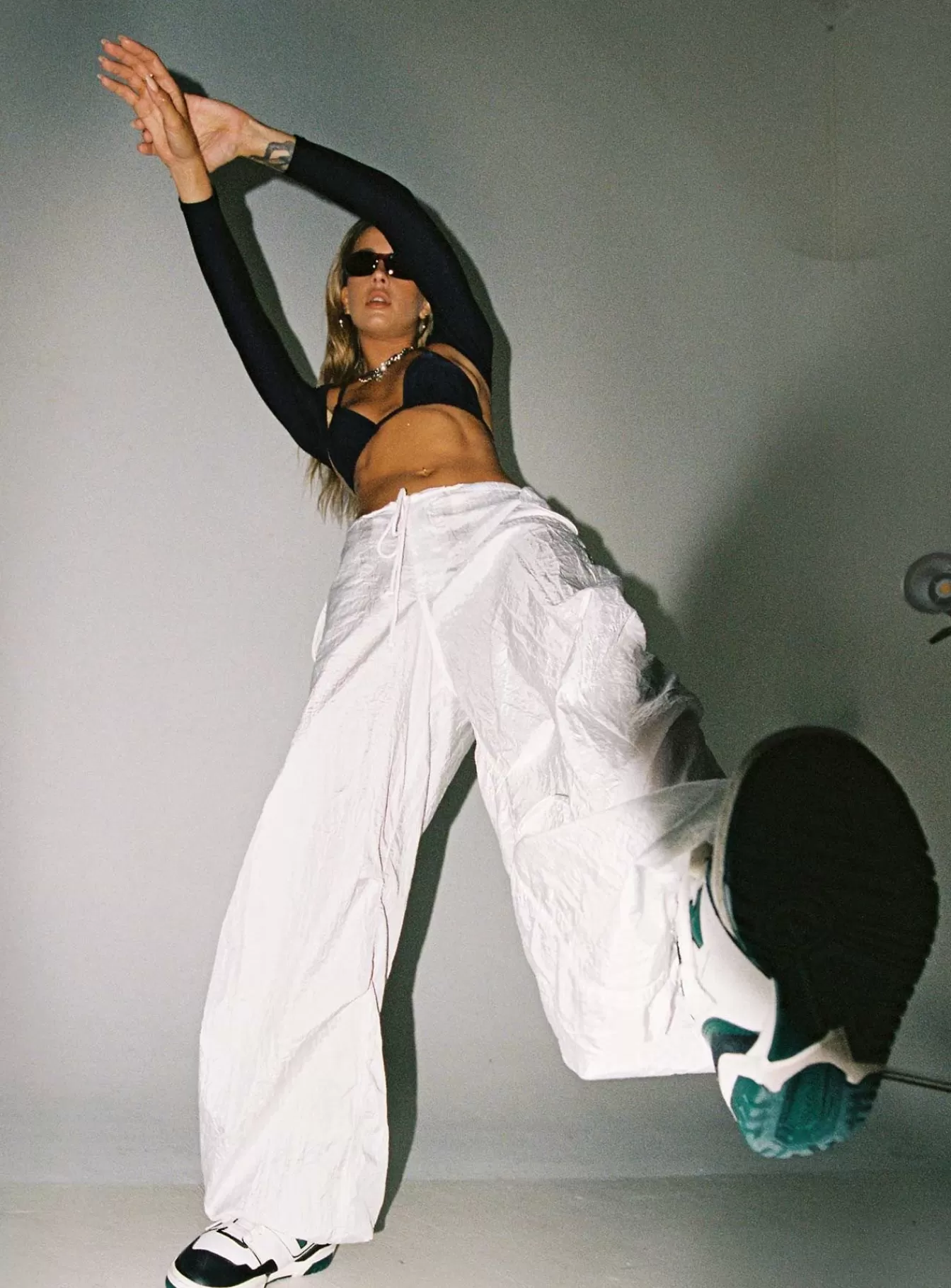 Princess Polly Pants | Motel Chute Trousers Ivory Off White