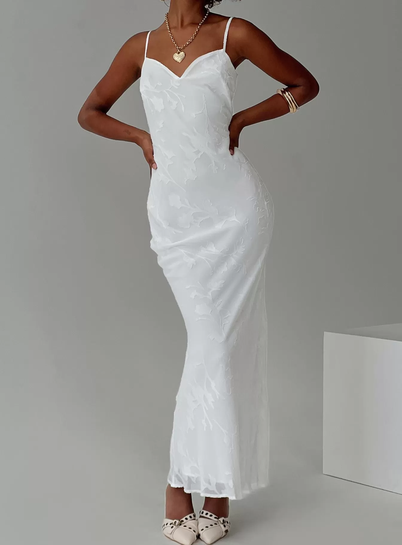 Princess Polly Maxi Dresses | Naeema Maxi Dress White
