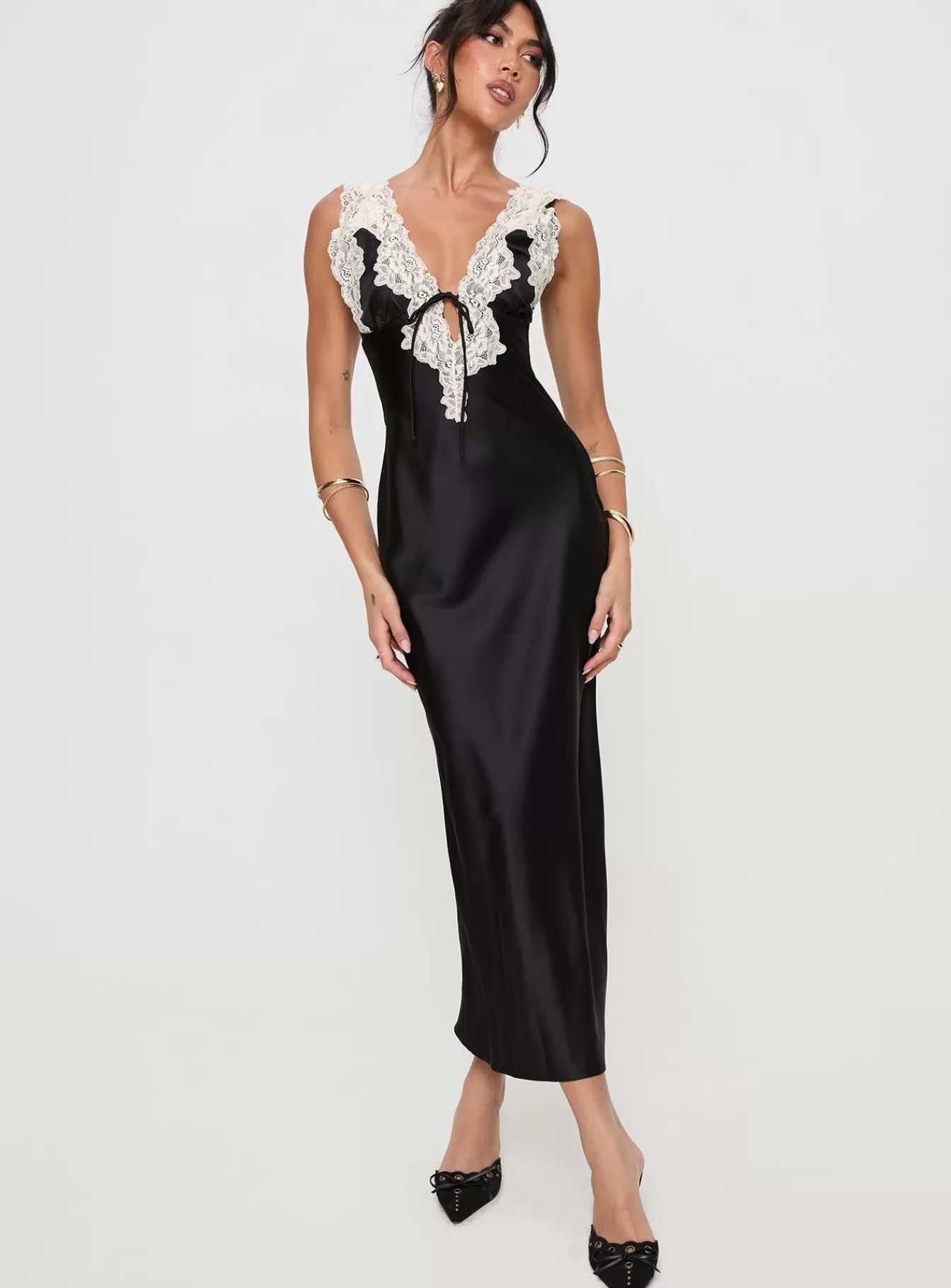 Princess Polly Maxi Dresses | Nourish Maxi Dress Black