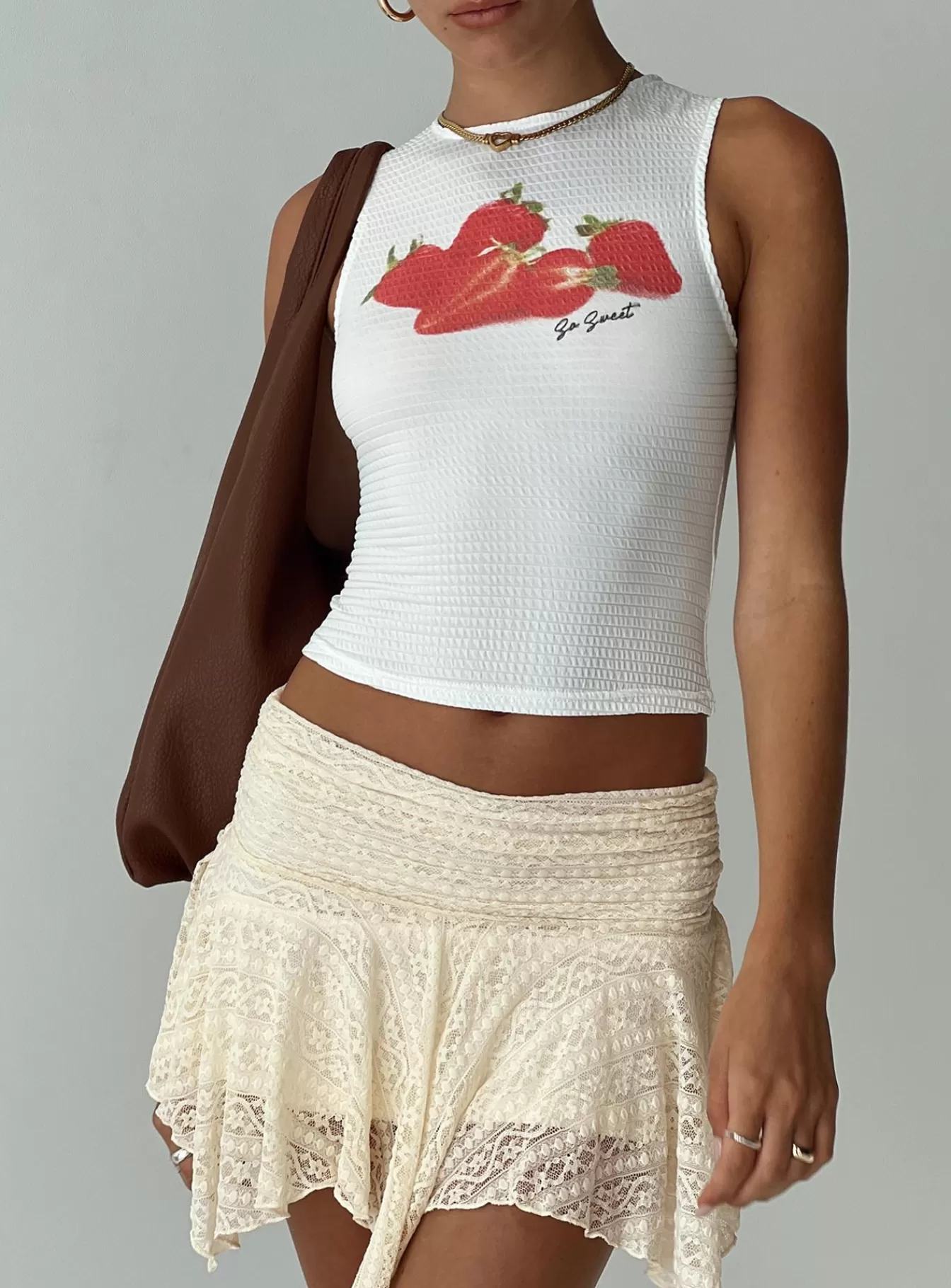 Princess Polly Tanks & Strapless Tops | Oh So Sweet Top White