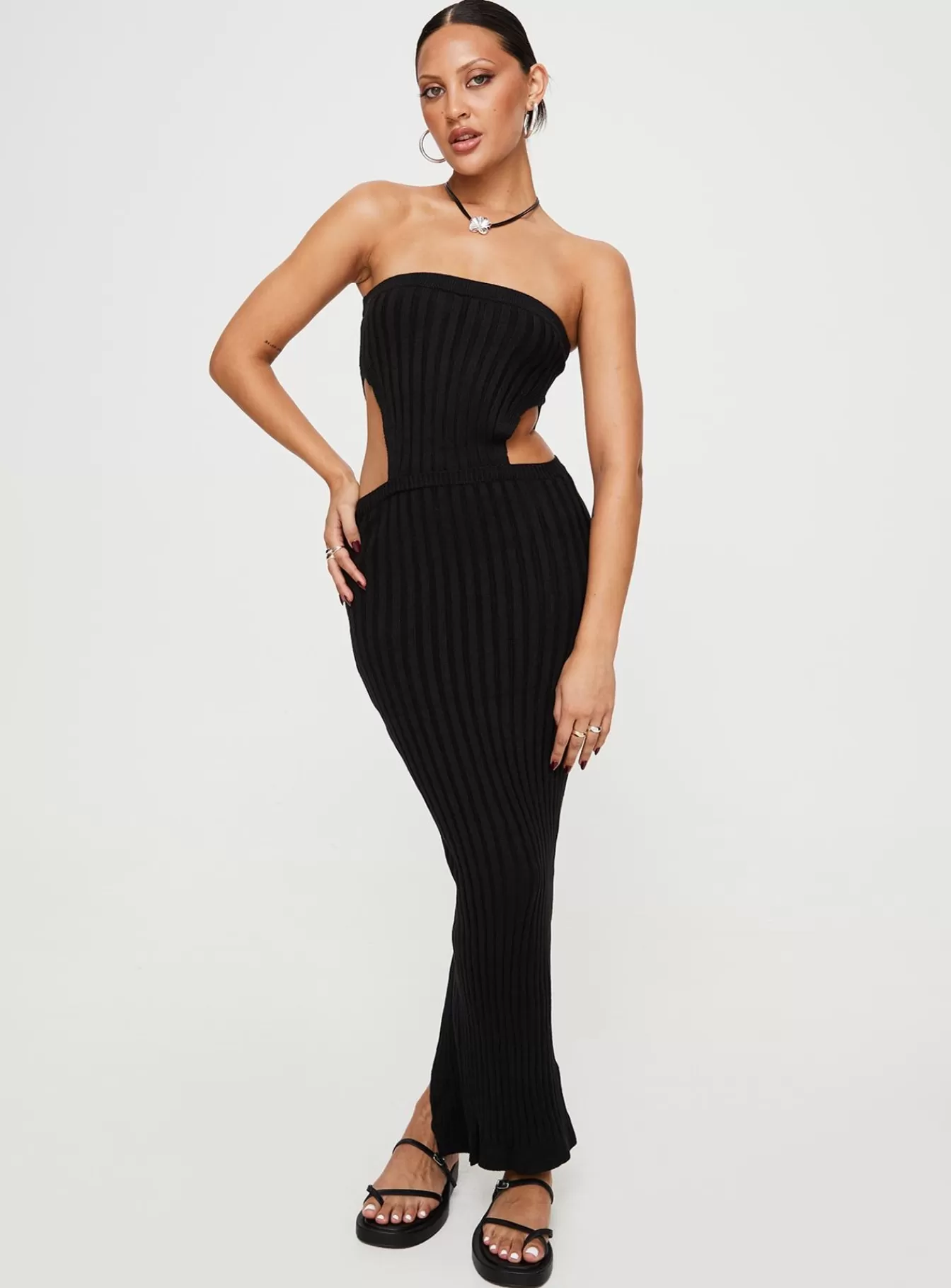Princess Polly Maxi Dresses | Olia Maxi Dress Black