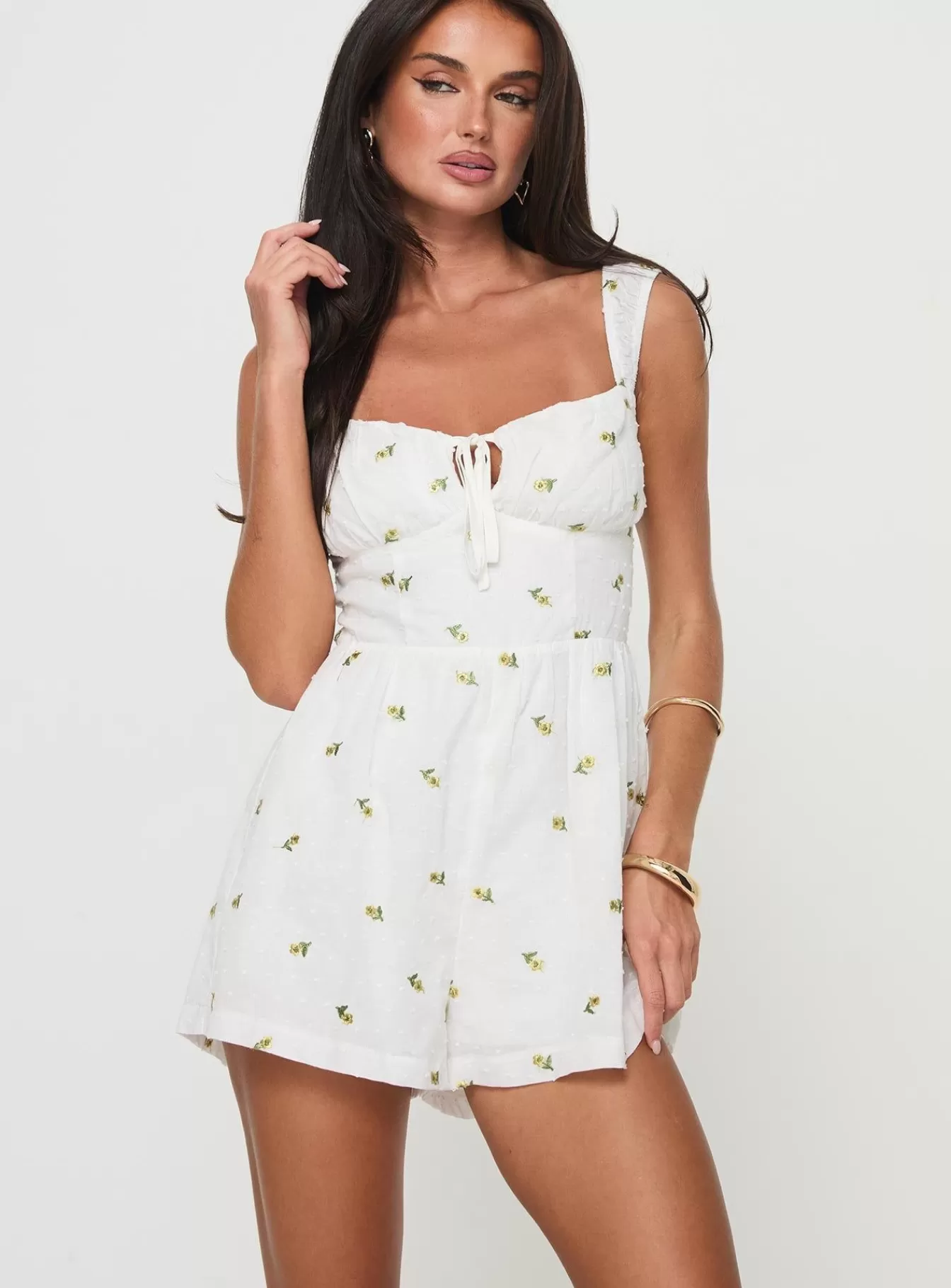 Princess Polly Rompers | Orsini Romper White
