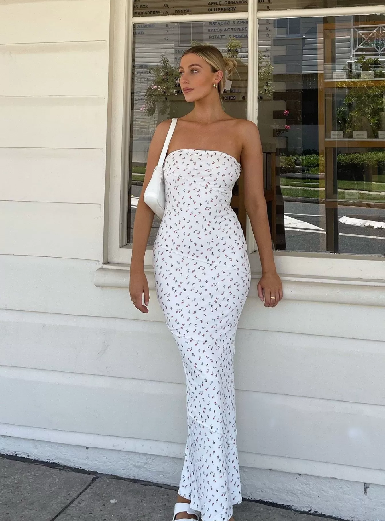 Princess Polly Maxi Dresses | Oscar Maxi Dress White Floral