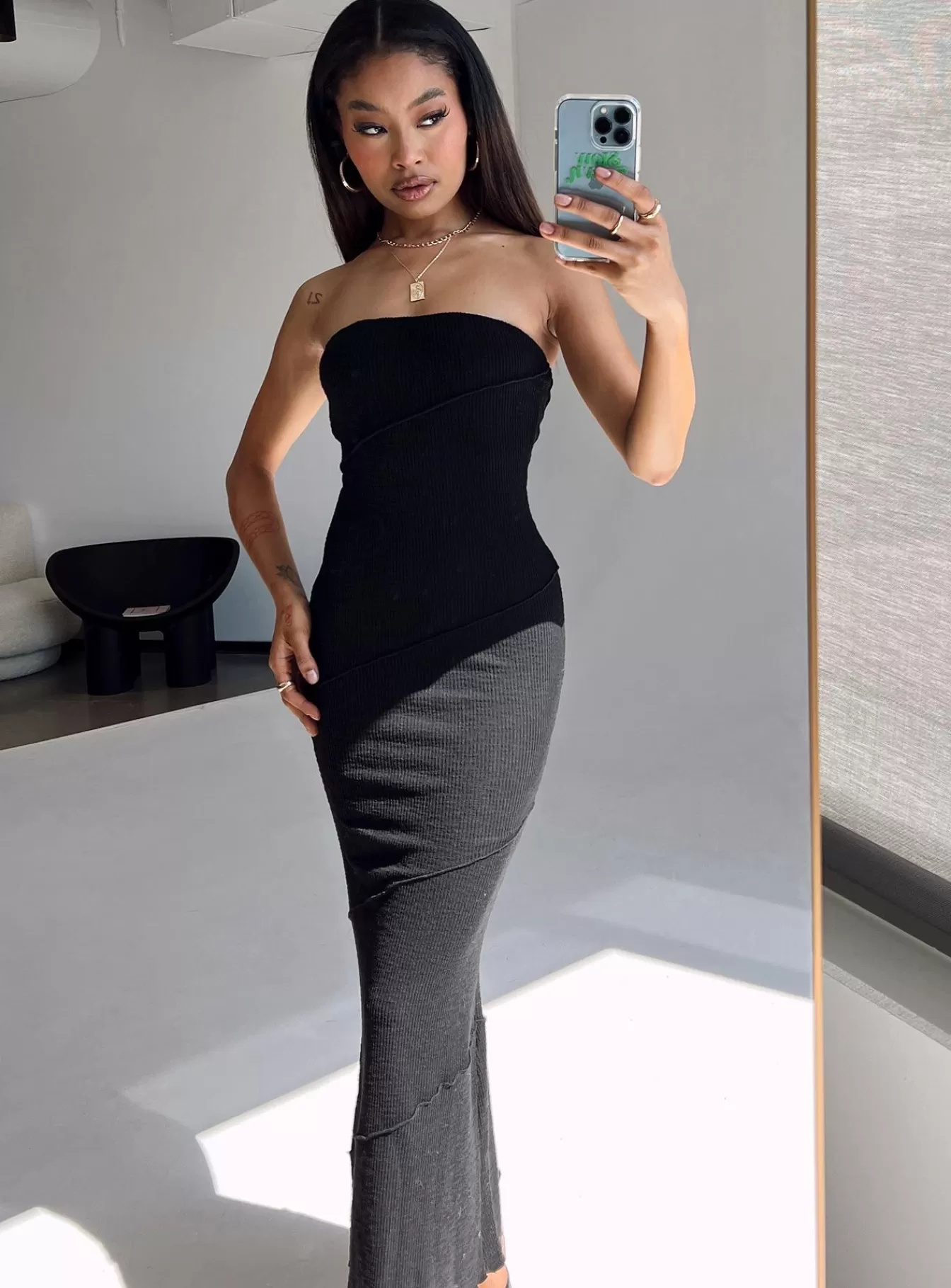 Princess Polly Midi Dresses | Oscar Midi Dress Black