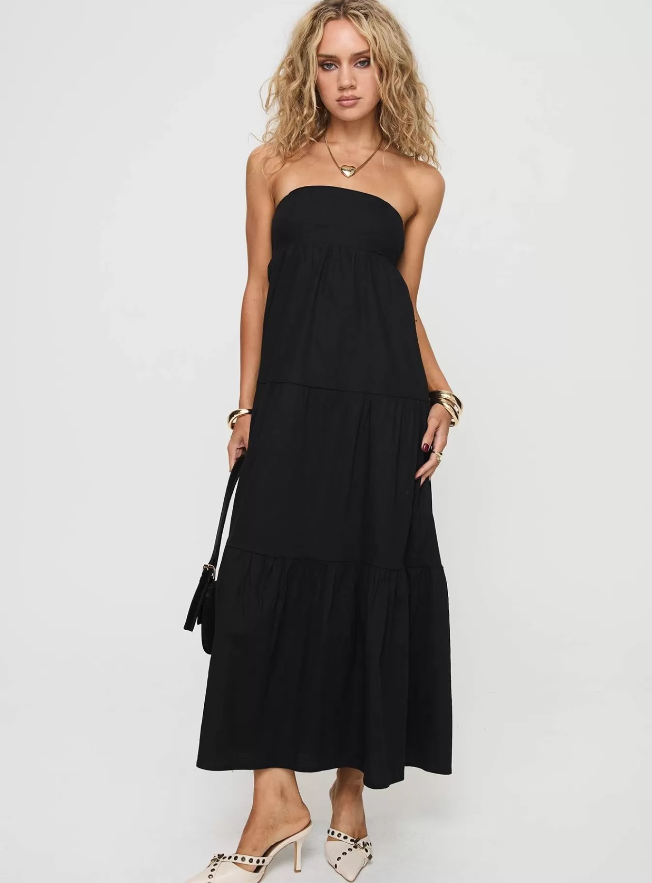 Princess Polly Maxi Dresses | Osment Maxi Dress Black