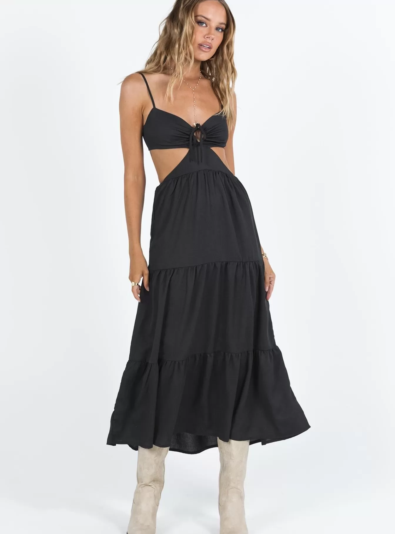Princess Polly Maxi Dresses | Oswell Maxi Dress Black