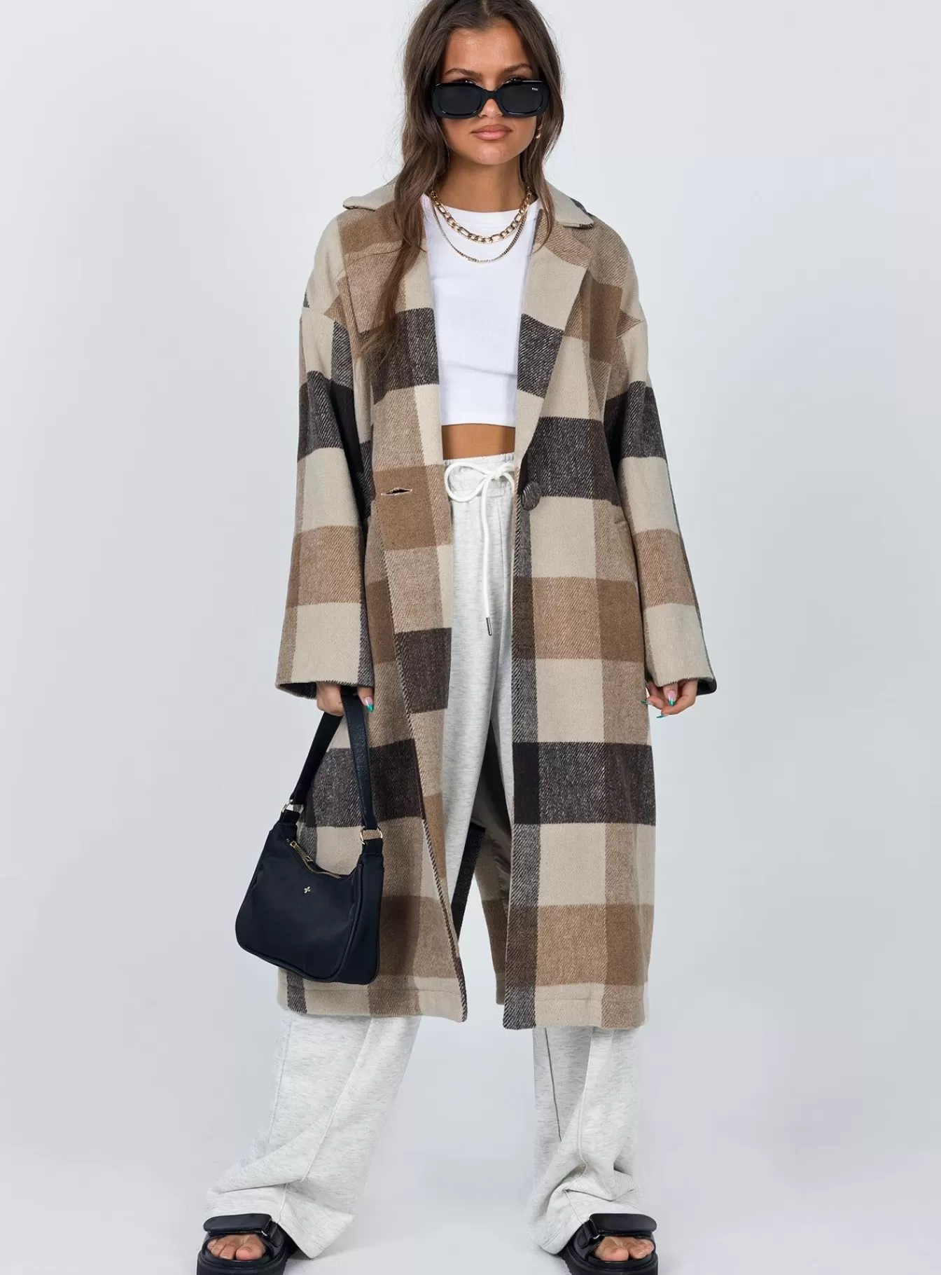 Princess Polly Coats | Penelope Coat Beige