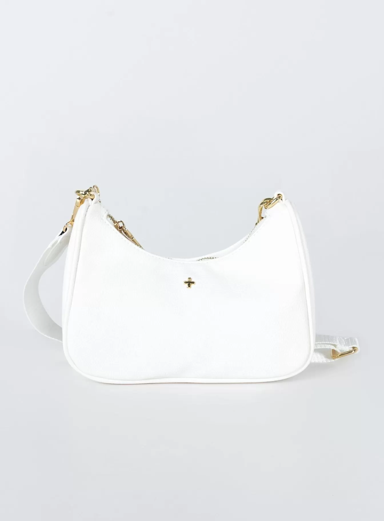 Princess Polly Bags & Wallets | Peta & Jain Paloma Crossbody Bag White Pebble / Gold White / Gold