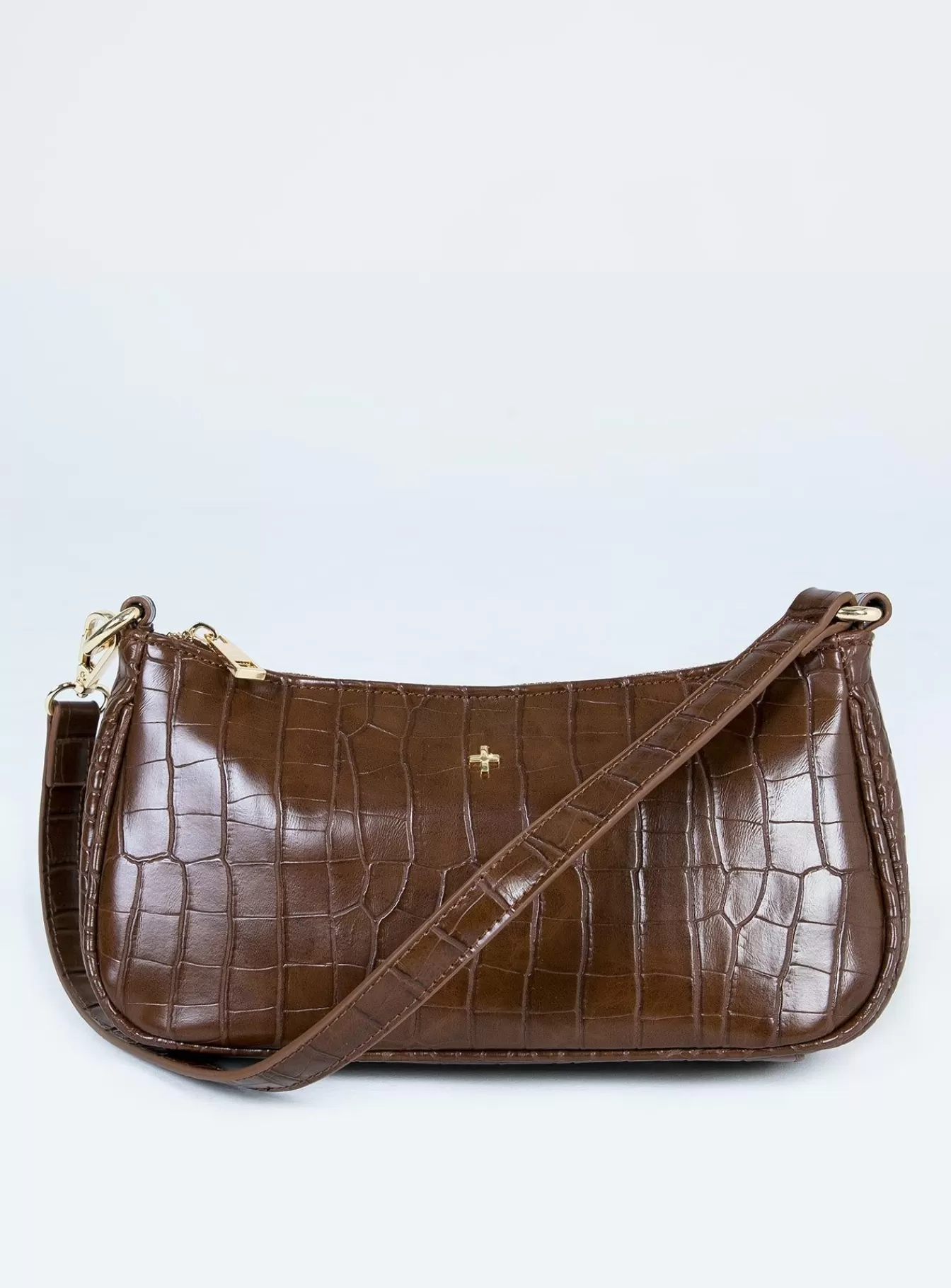 Princess Polly Bags & Wallets | Peta & Jain Piper Bag Chocolate Croc Brown Croc