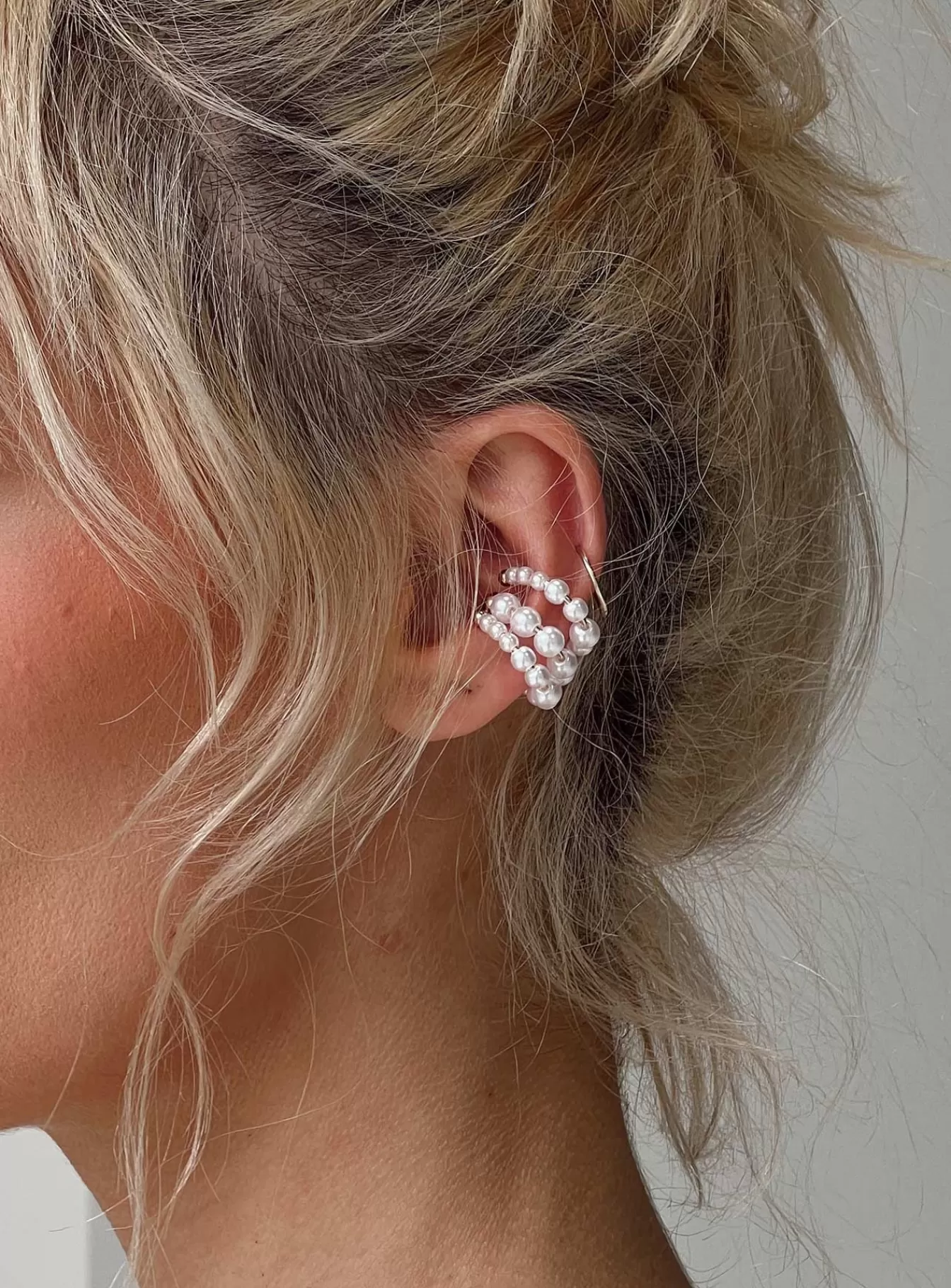 Princess Polly Earrings | Posca Ear Cuff Pearl