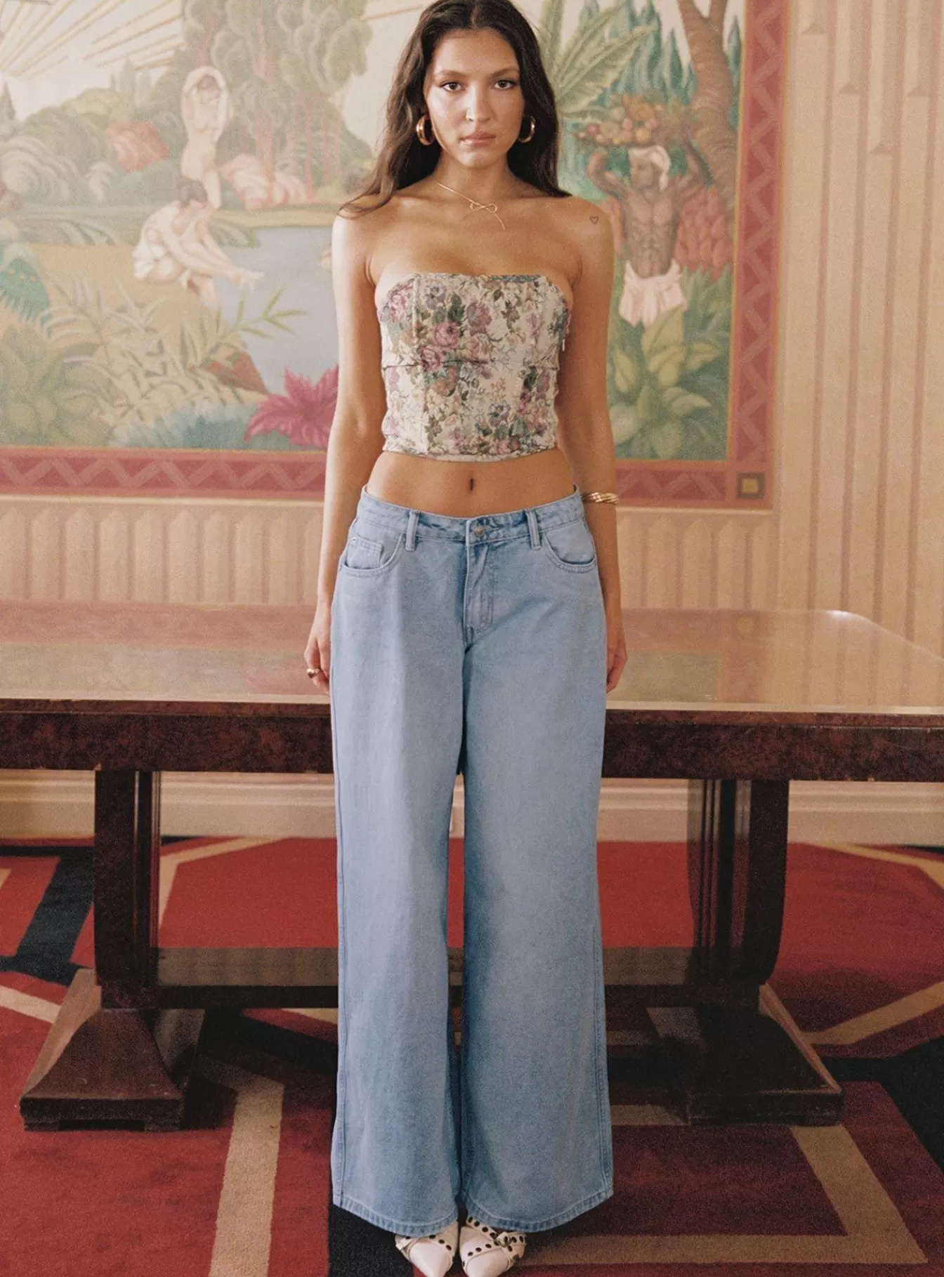 Princess Polly Jeans | Ramos Low Rise Denim Jeans Light Wash