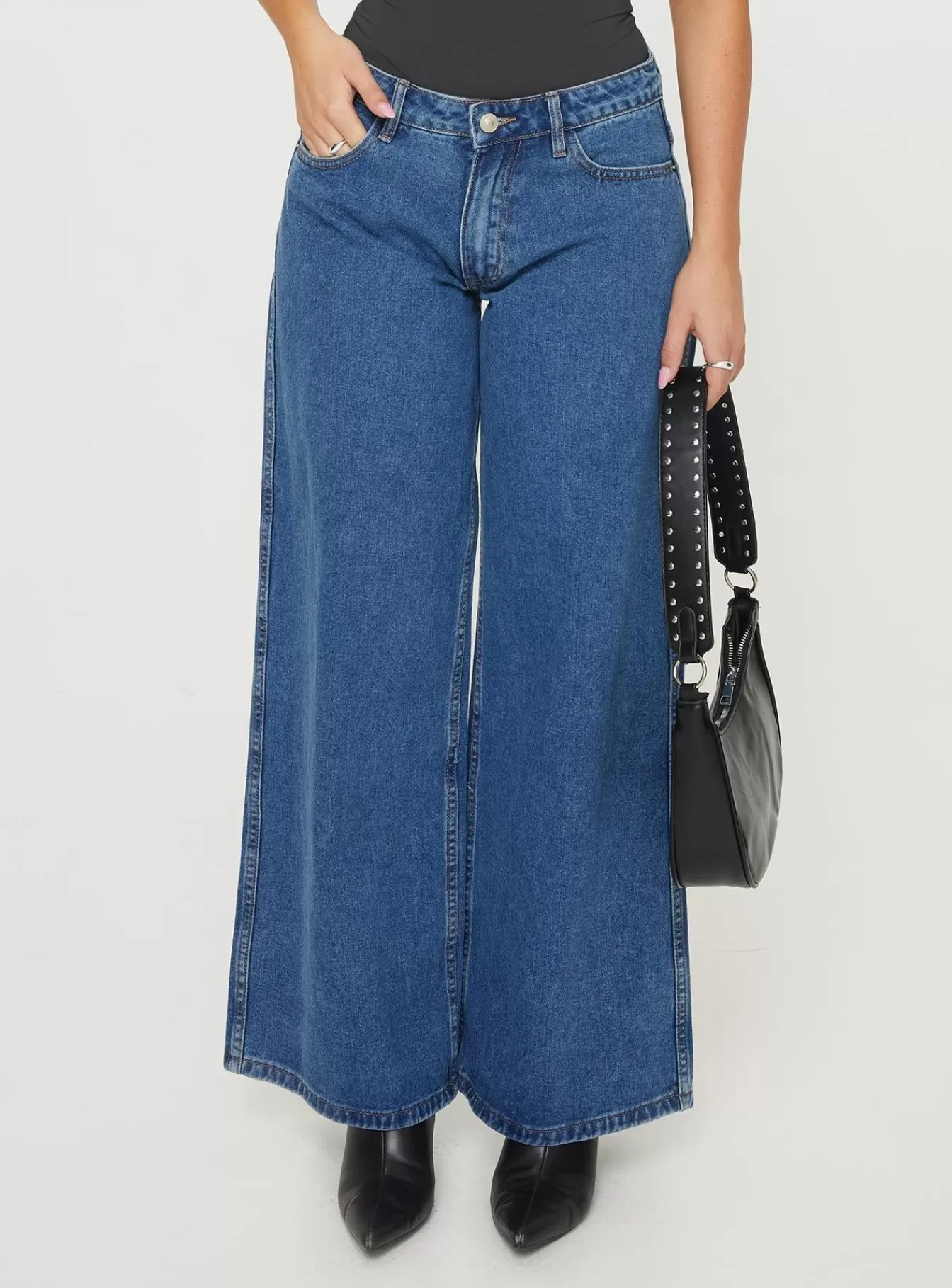 Princess Polly Jeans | Ramos Low Rise Jeans Petite Denim
