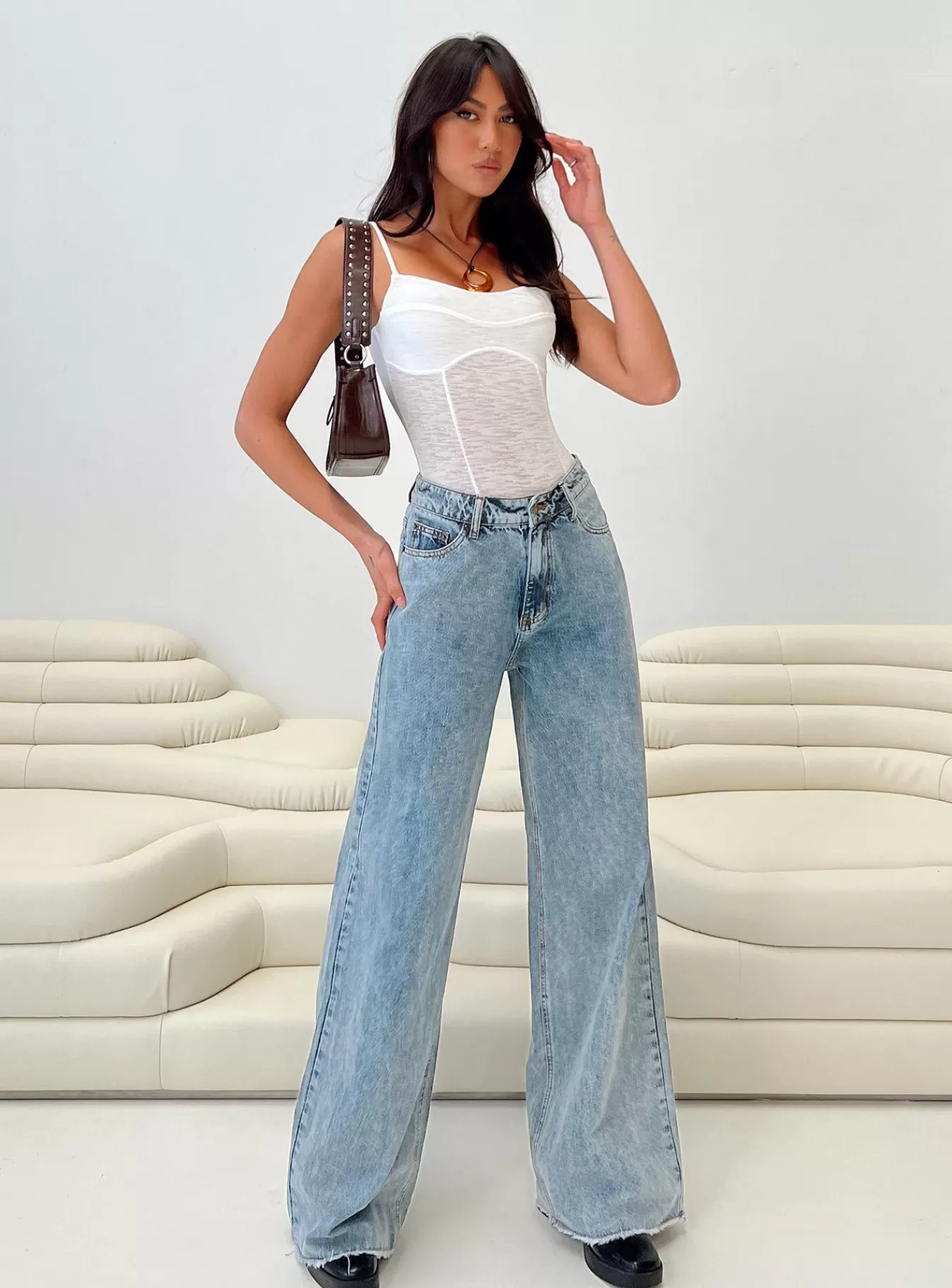 Princess Polly Party Tops | Rano Bodysuit Ivory