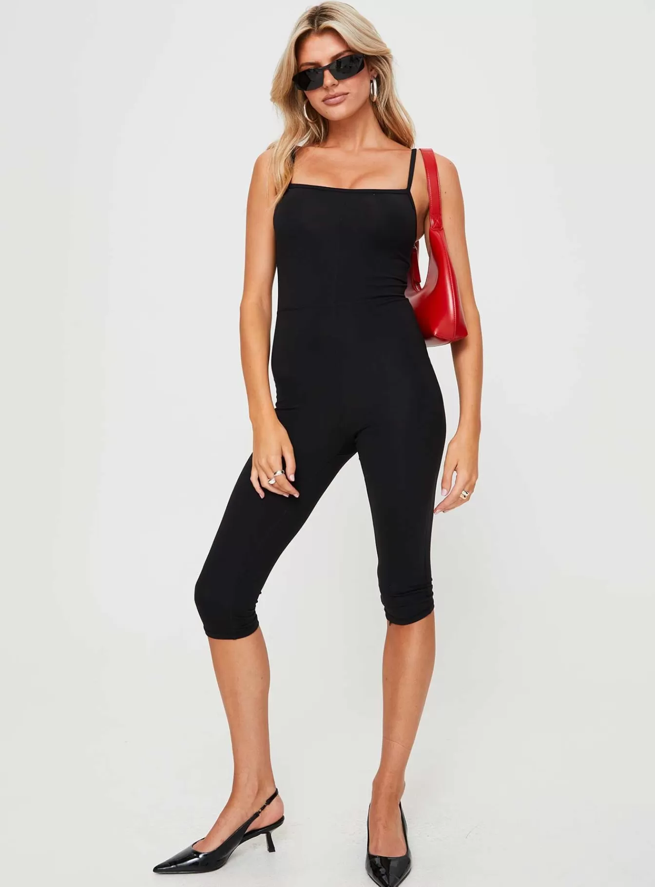 Princess Polly Rompers | Rebirth Romper Onyx