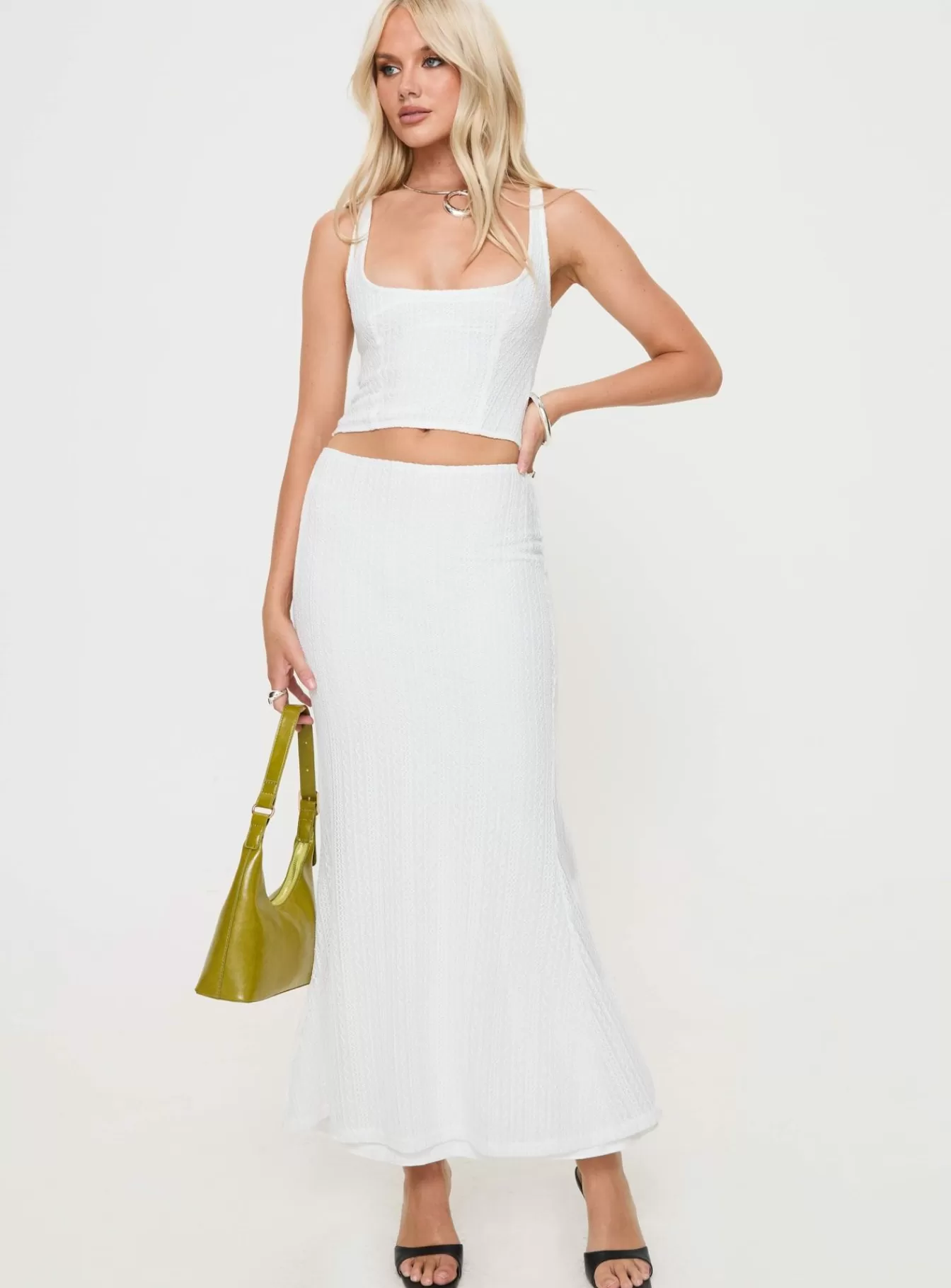 Princess Polly Maxi & Midi Skirts | Redemption Set White