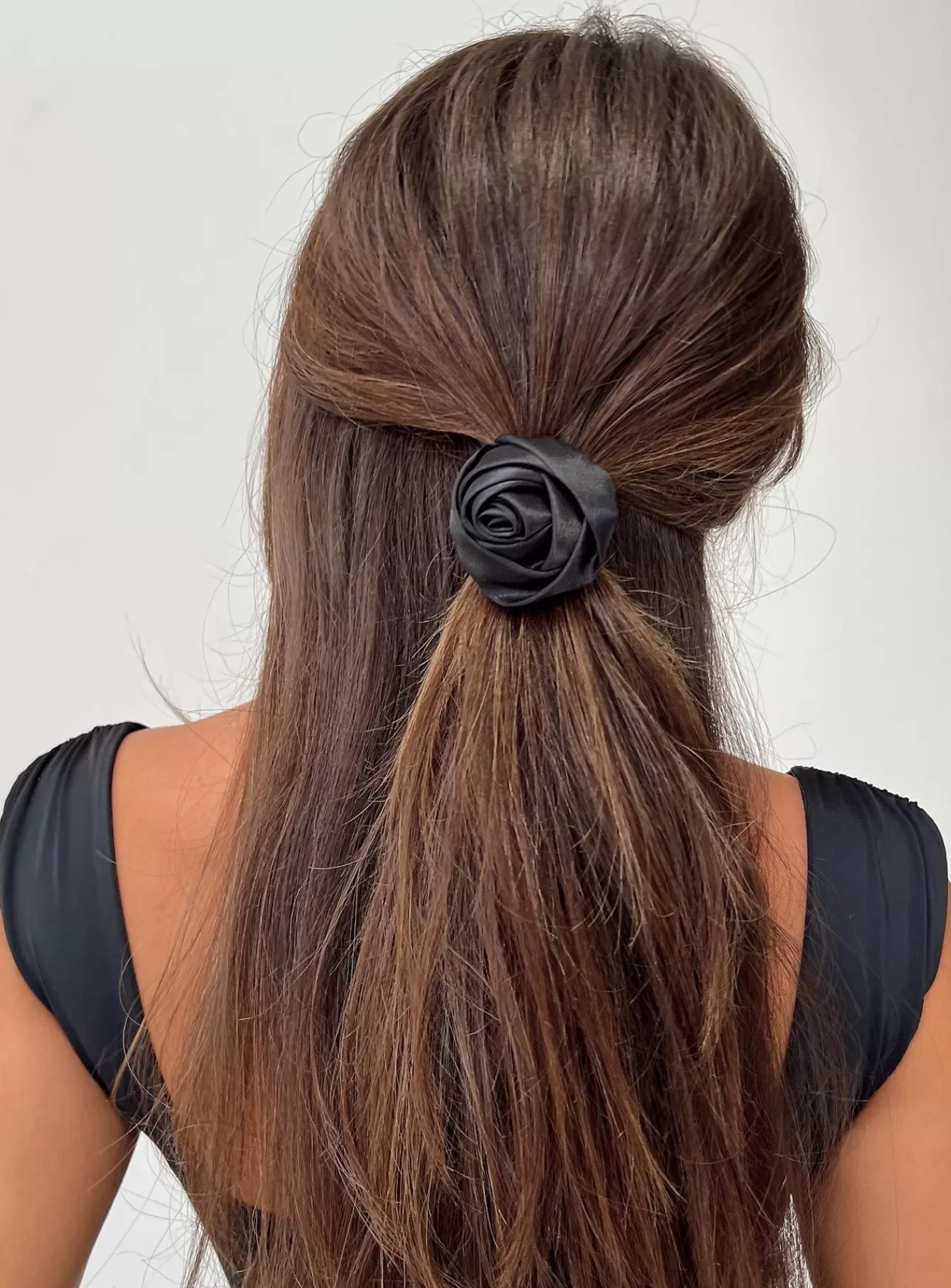 Princess Polly Hair Accessories | Roseller Scrunchie Black