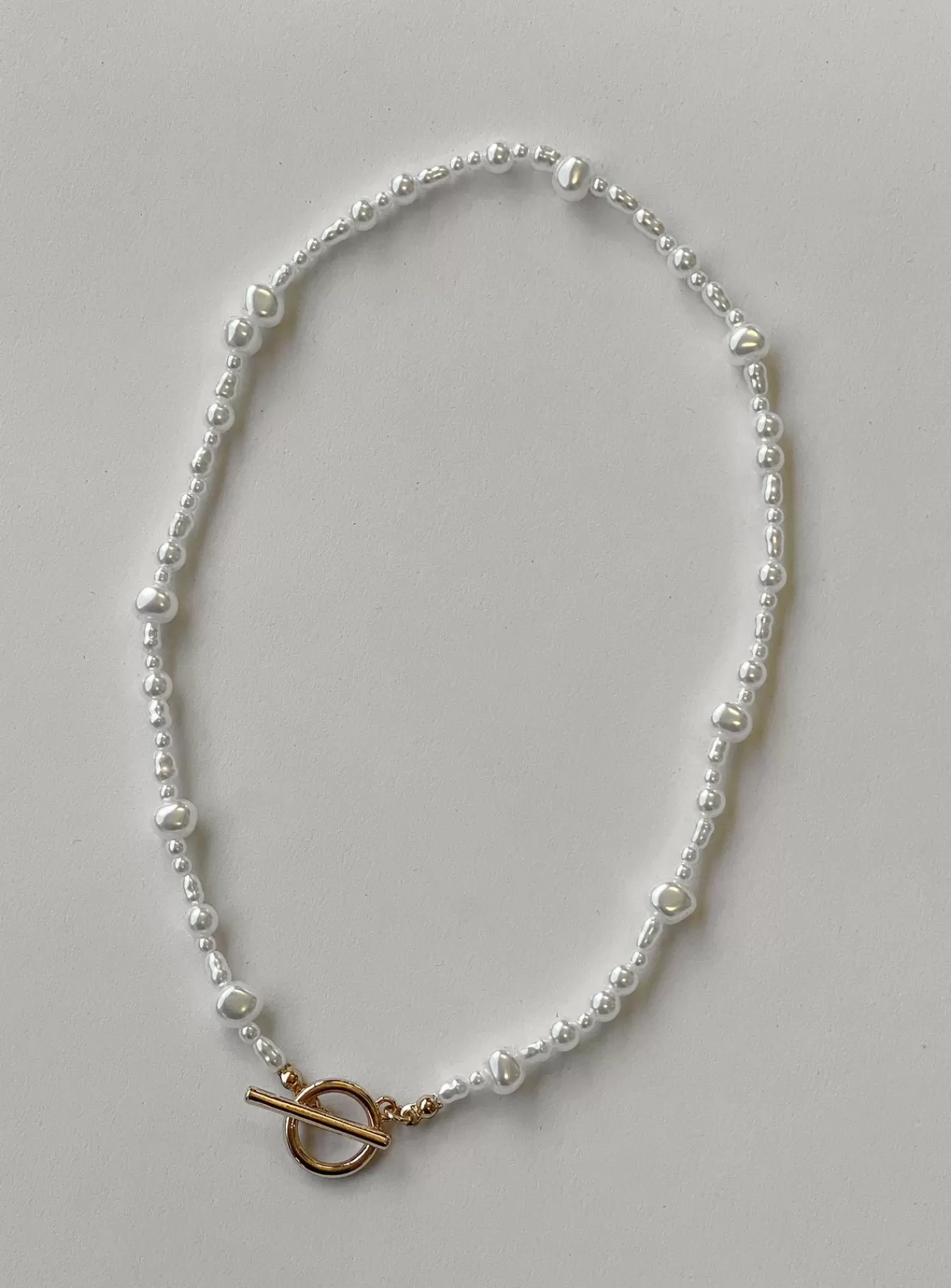 Princess Polly Necklaces | Sandford Pearl Necklace Gold