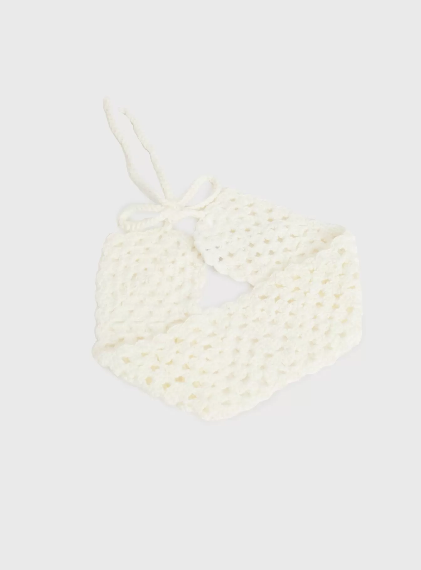 Princess Polly Hair Accessories | Sarea Crochet Headband White