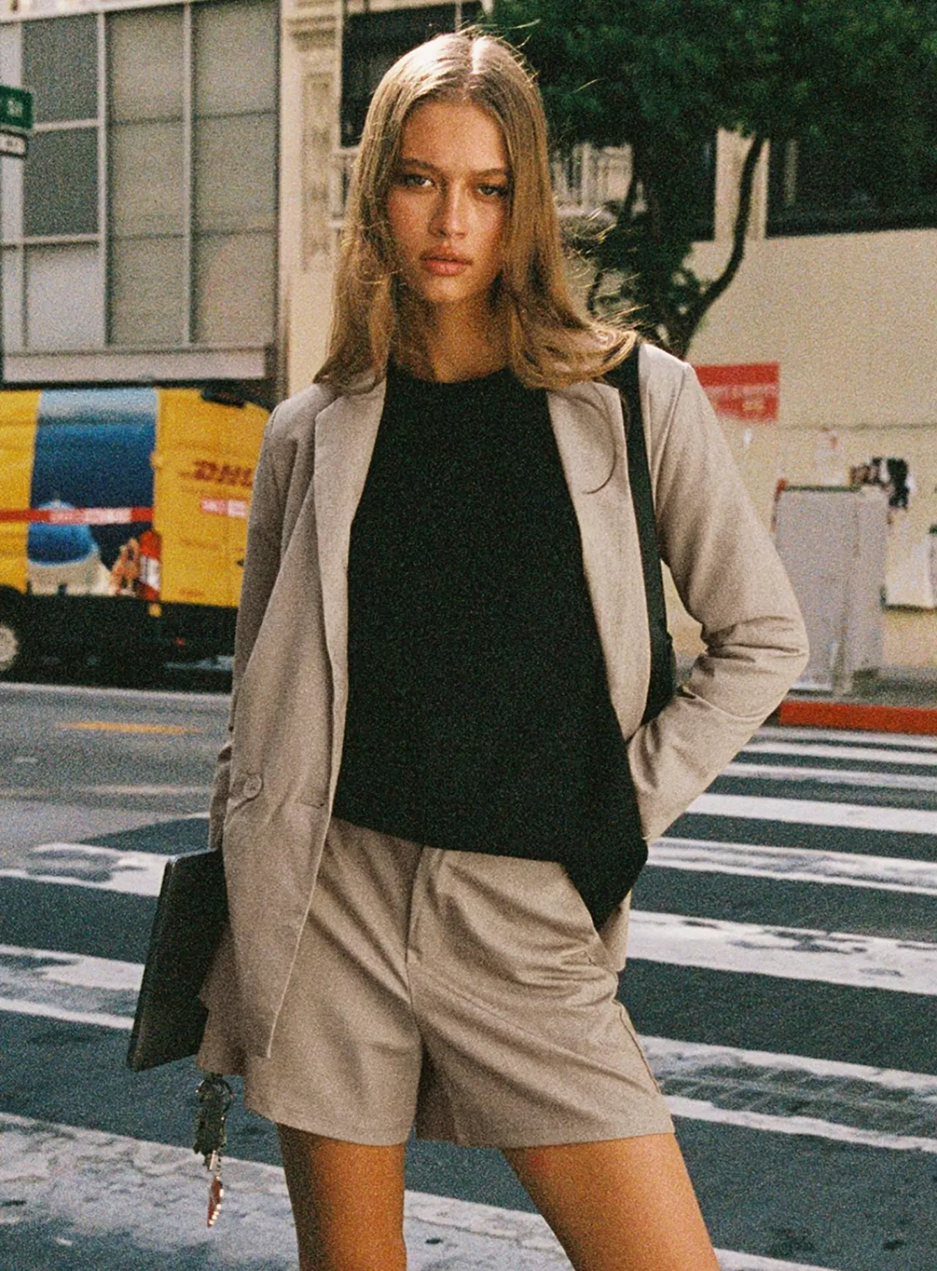 Princess Polly Blazers | Sazan Blazer Taupe