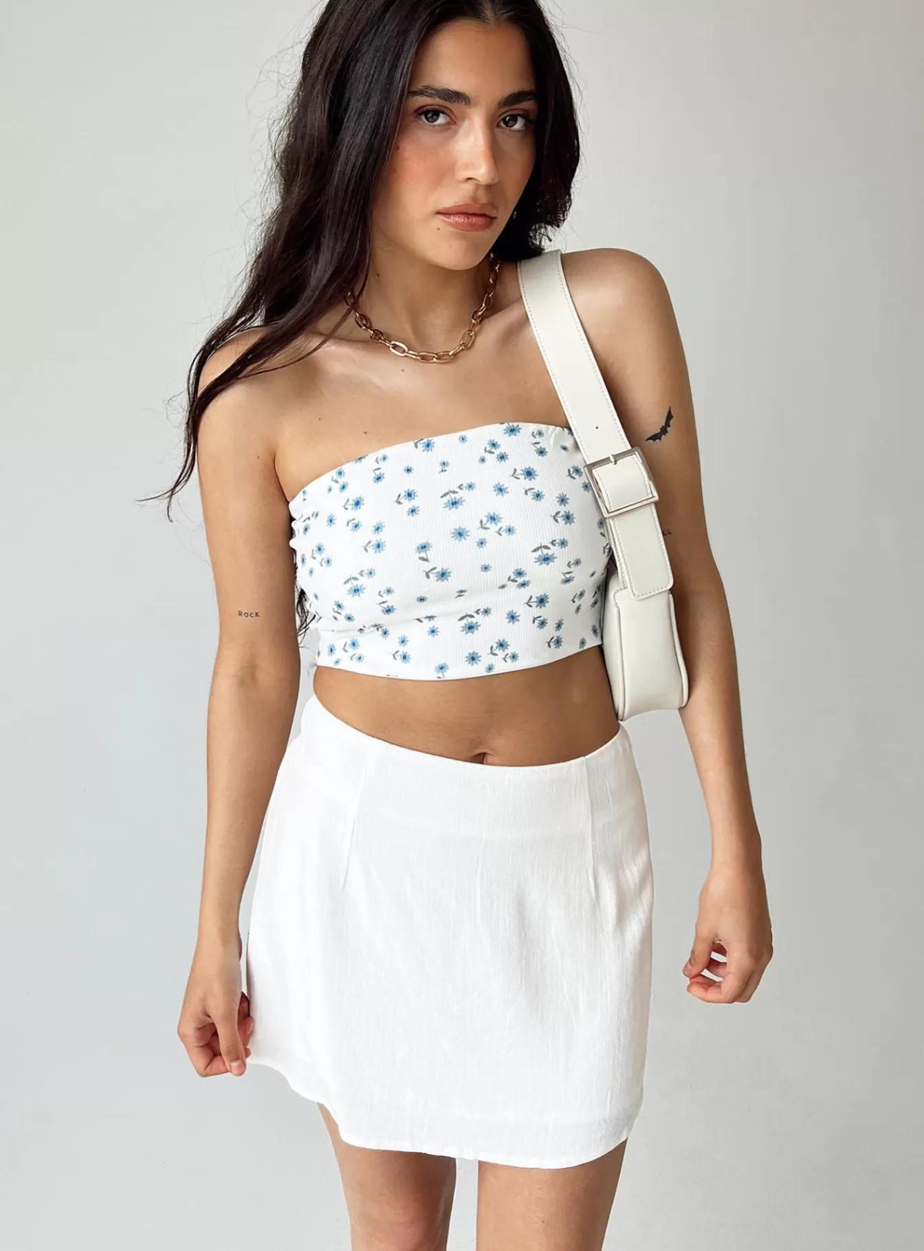 Princess Polly Skirts | Selby Mini Skirt Petite White
