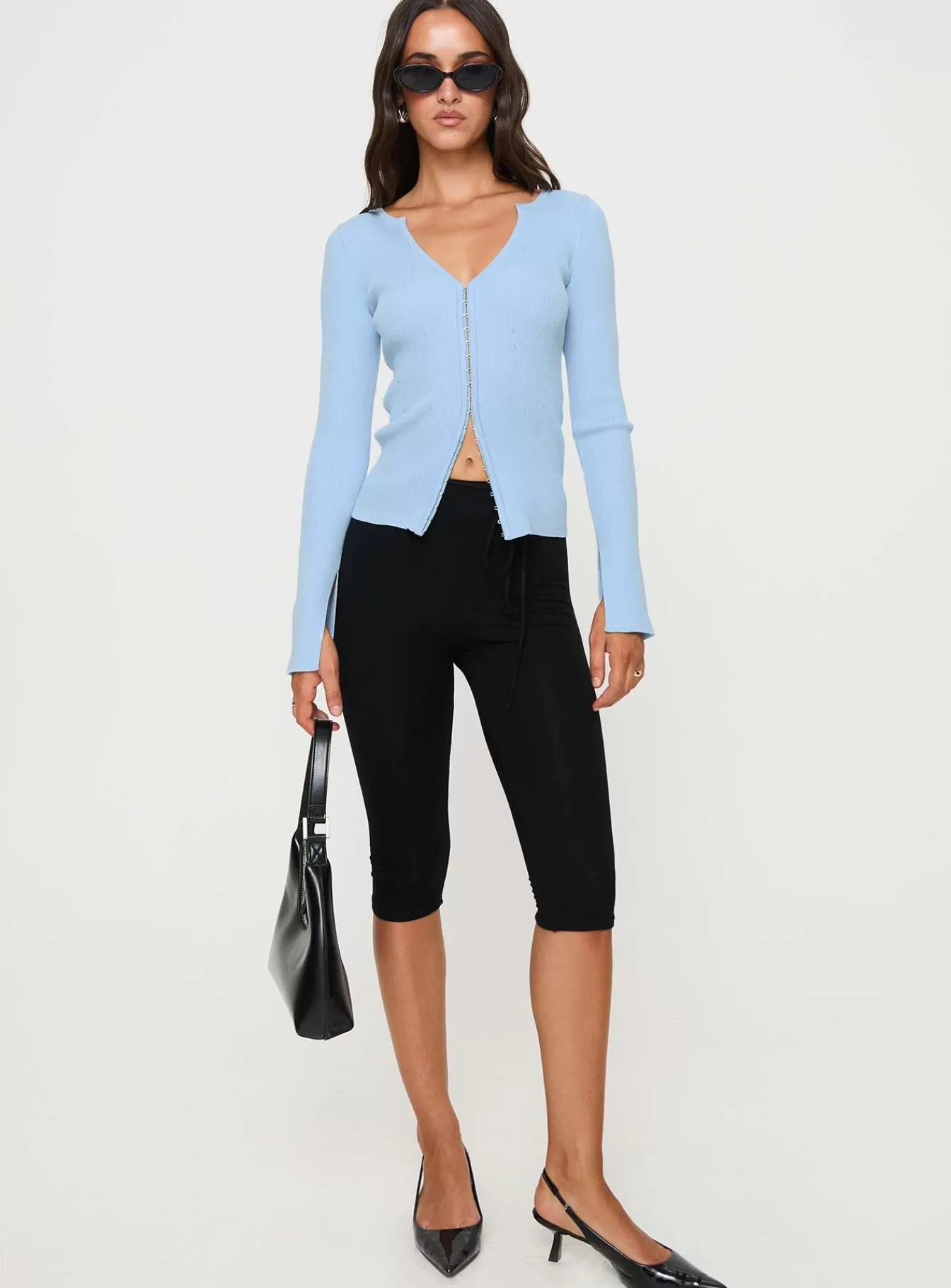 Princess Polly Long Sleeve Tops | Selections Long Sleeve Top Blue