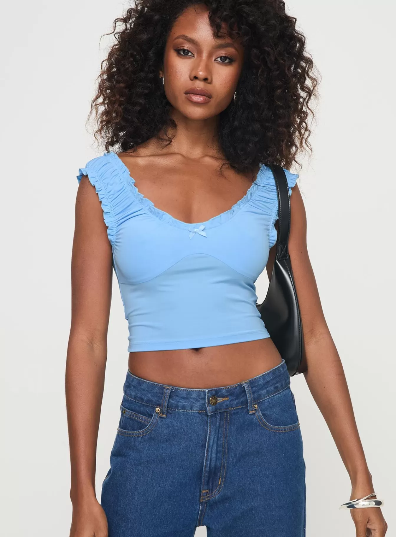 Princess Polly Casual Tops | Sharnee Top Blue