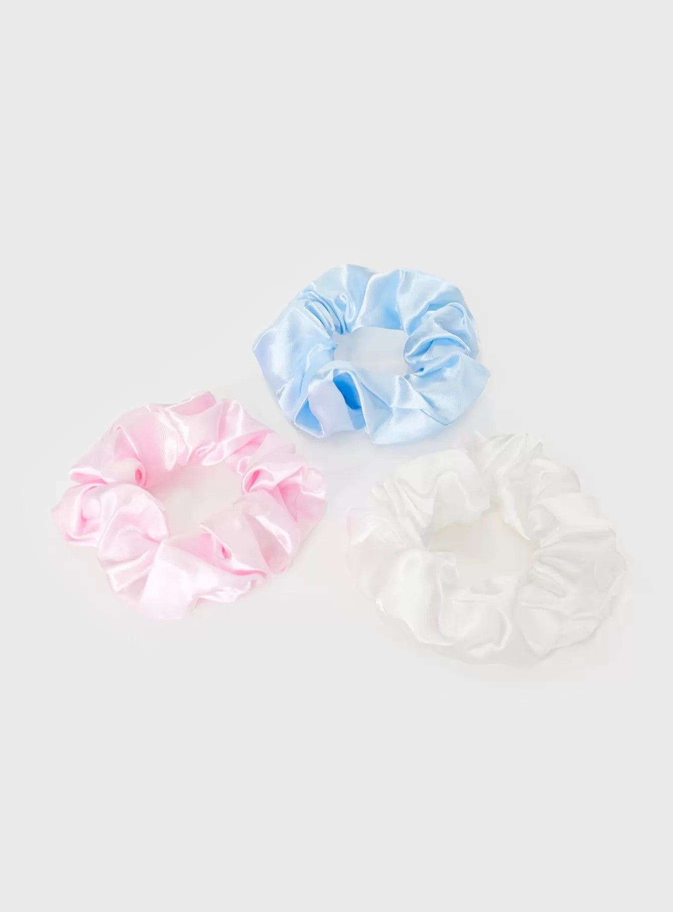 Princess Polly Hair Accessories | Snow Fairy Scrunchie Pack Multi