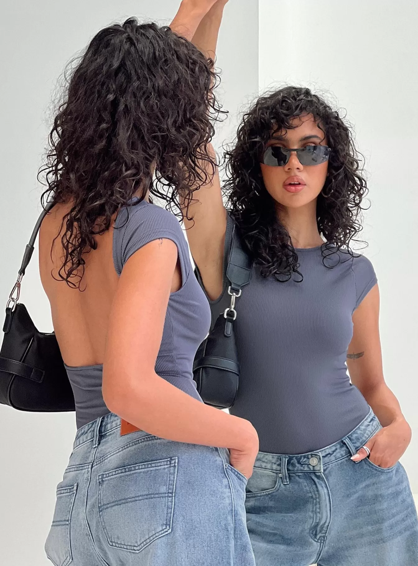 Princess Polly Casual Tops | Solita Bodysuit Blue