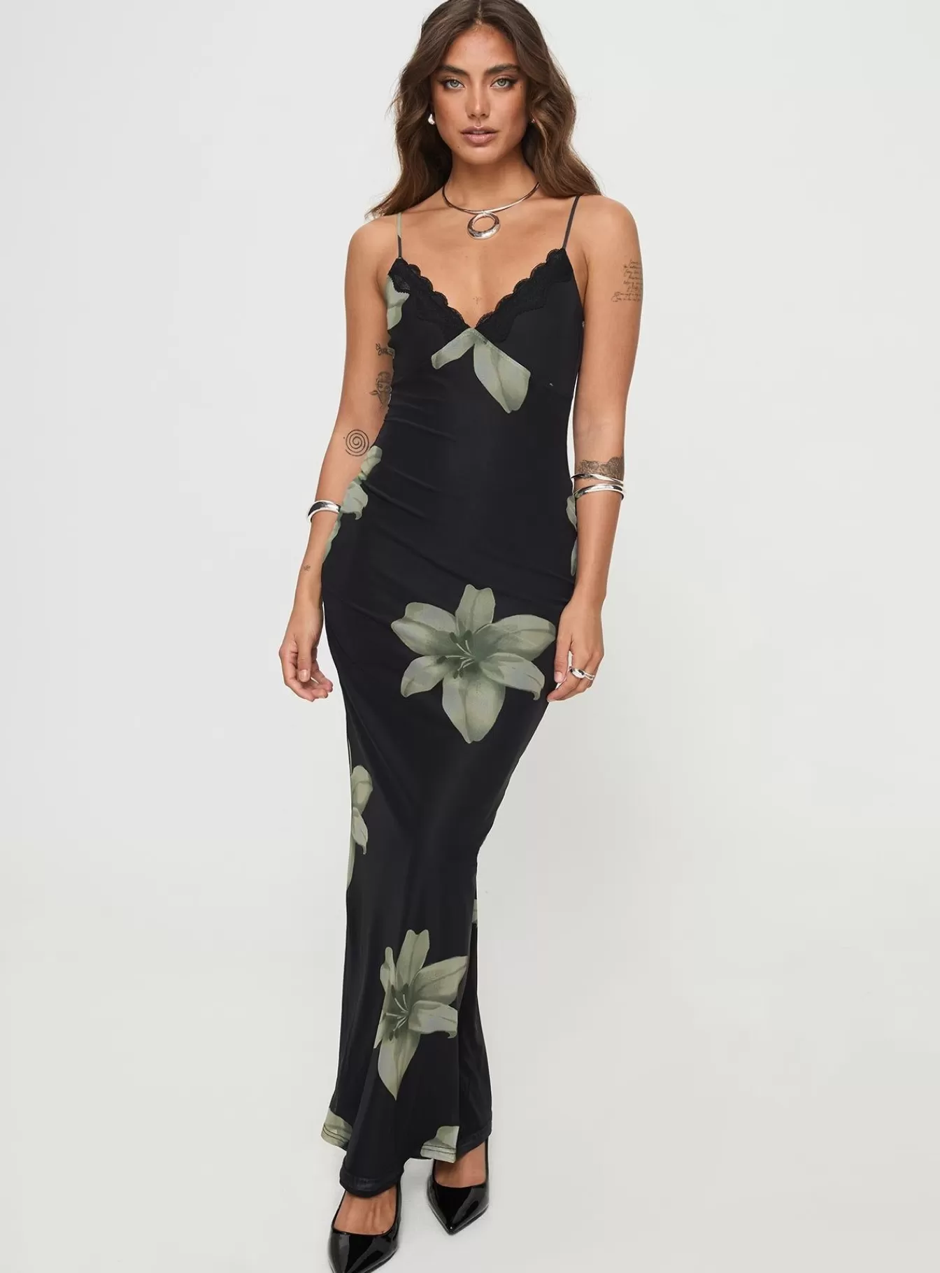 Princess Polly Maxi Dresses | Stardrop Maxi Dress Black Floral