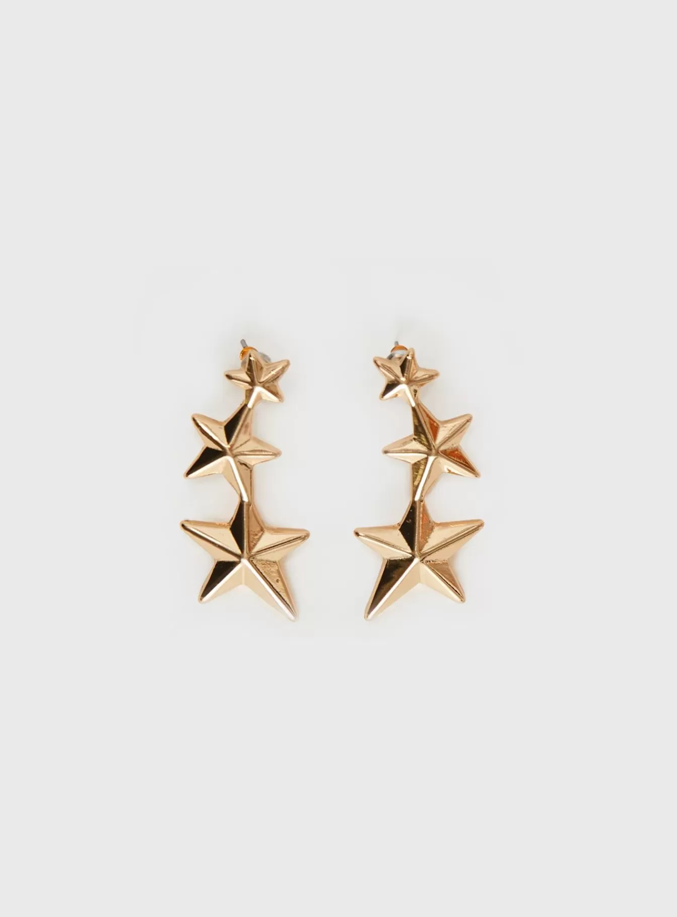 Princess Polly Lower Impact | Starry Night Earrings Gold