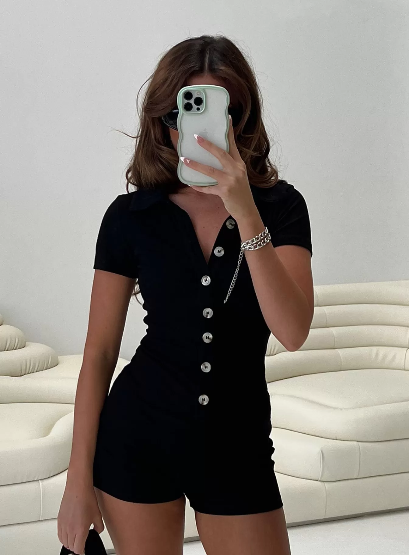 Princess Polly Rompers | Susie Romper Petite Black