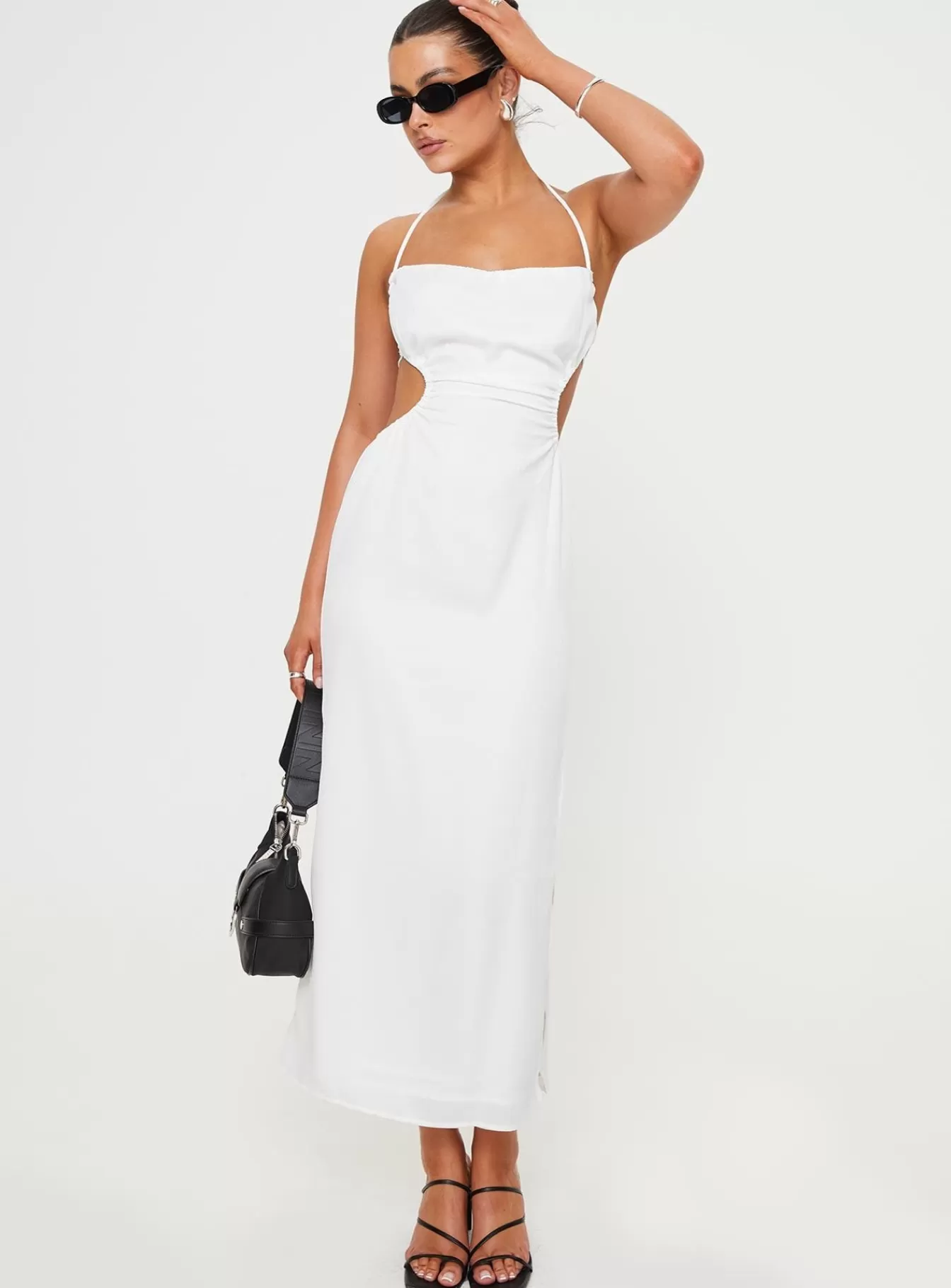 Princess Polly Maxi Dresses | Tailor Maxi Dress White