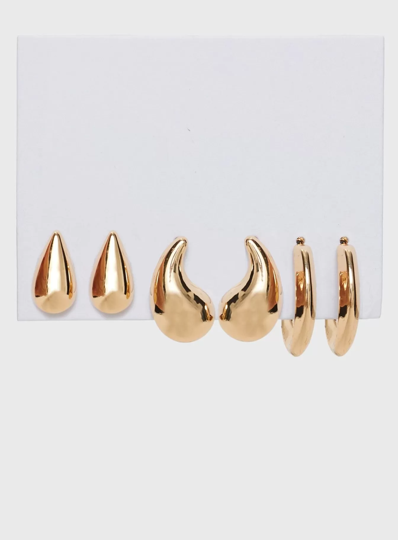 Princess Polly Lower Impact | Take A Flight Earring Pack Gold