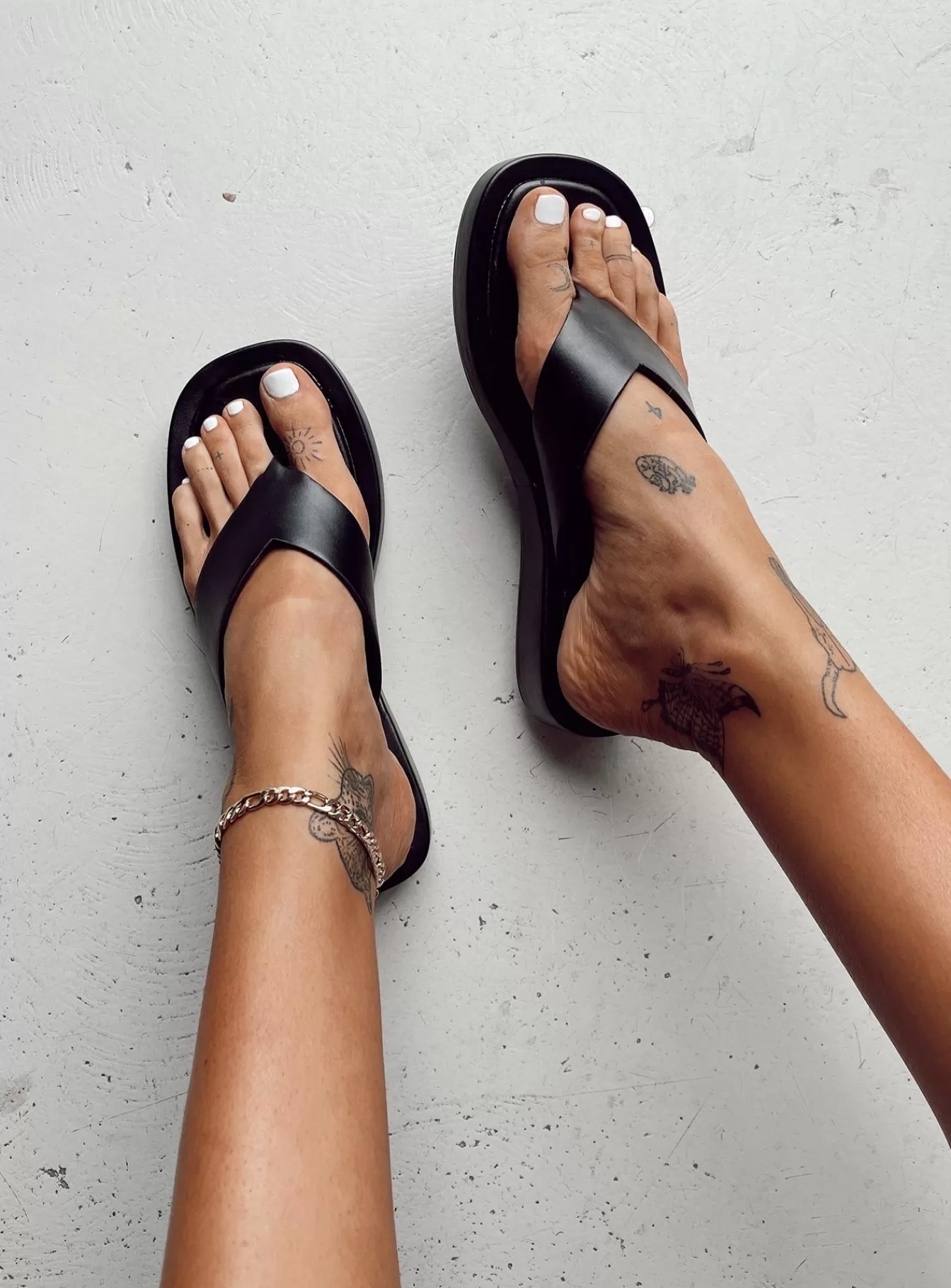 Princess Polly Lower Impact | Tampa Sandals Black