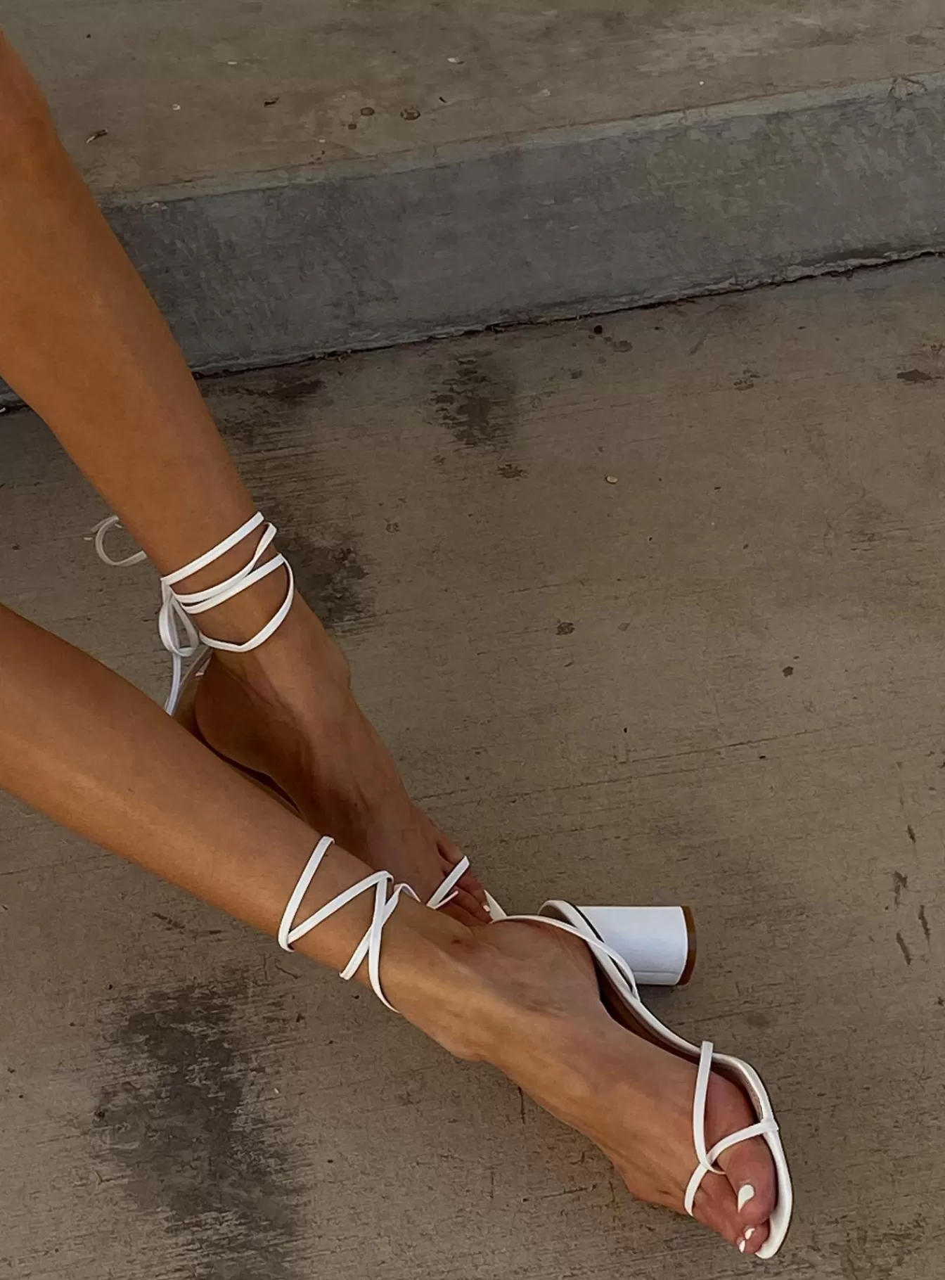 Princess Polly Heels | The Lena Heels White