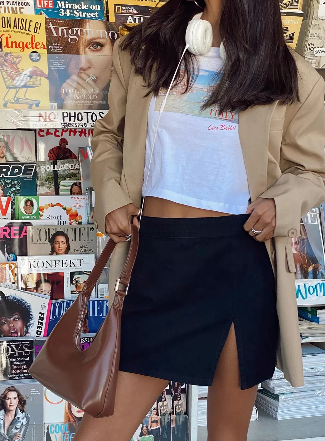 Princess Polly Skirts | The Lola Mini Skirt Black