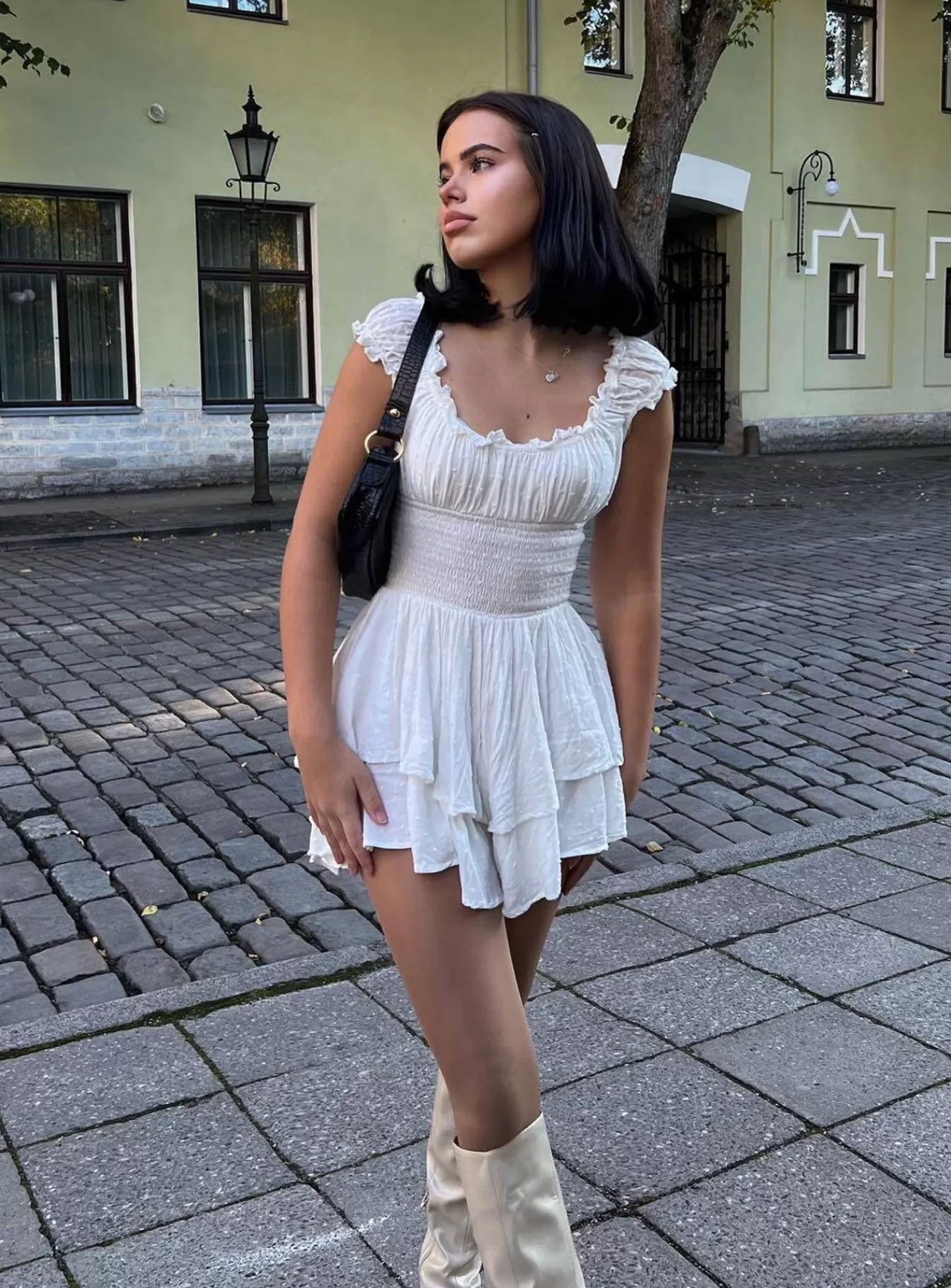 Princess Polly Rompers | The Love Galore Romper Lower Impact White
