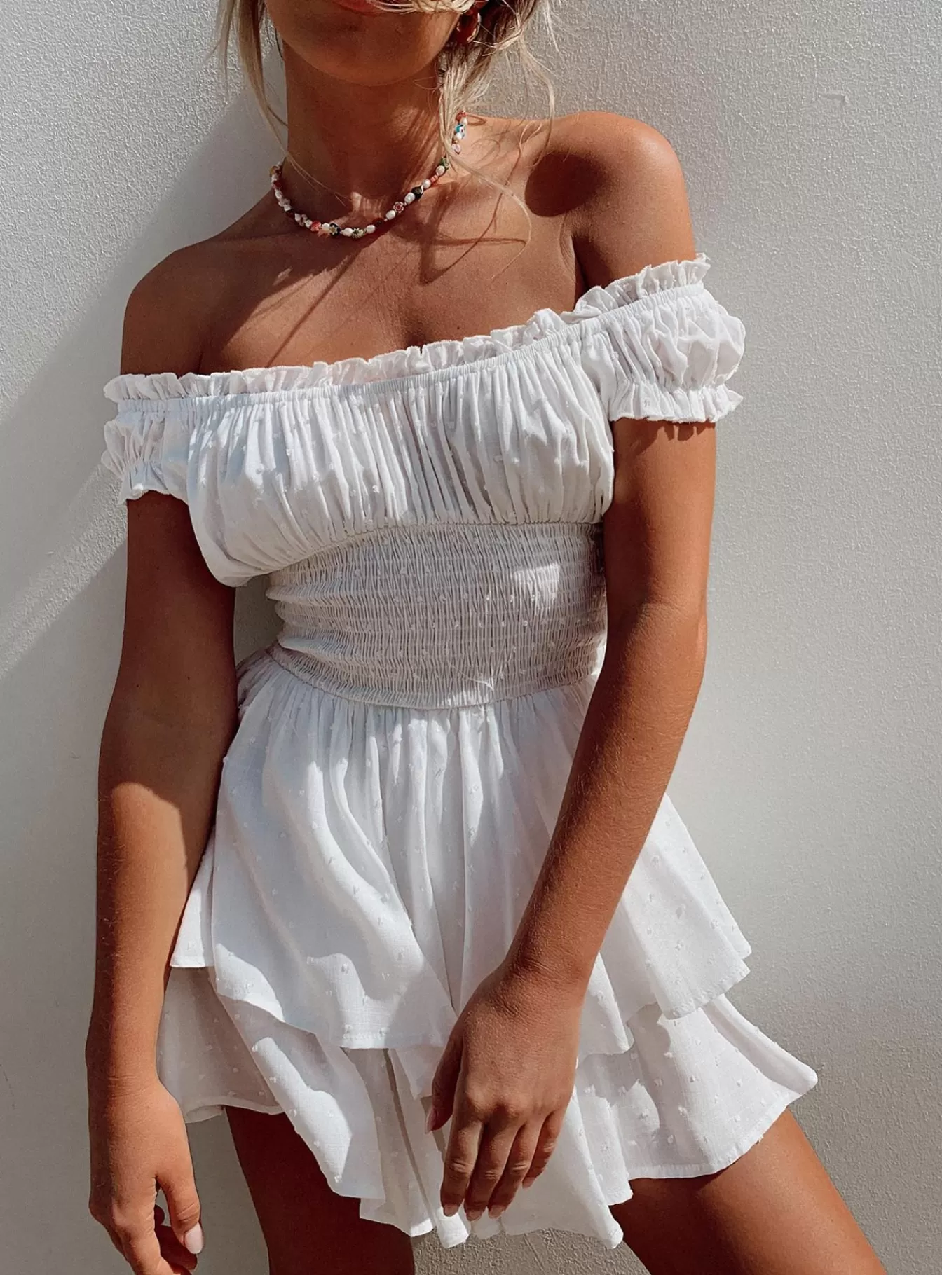 Princess Polly Rompers | The Love Galore Romper Lower Impact White