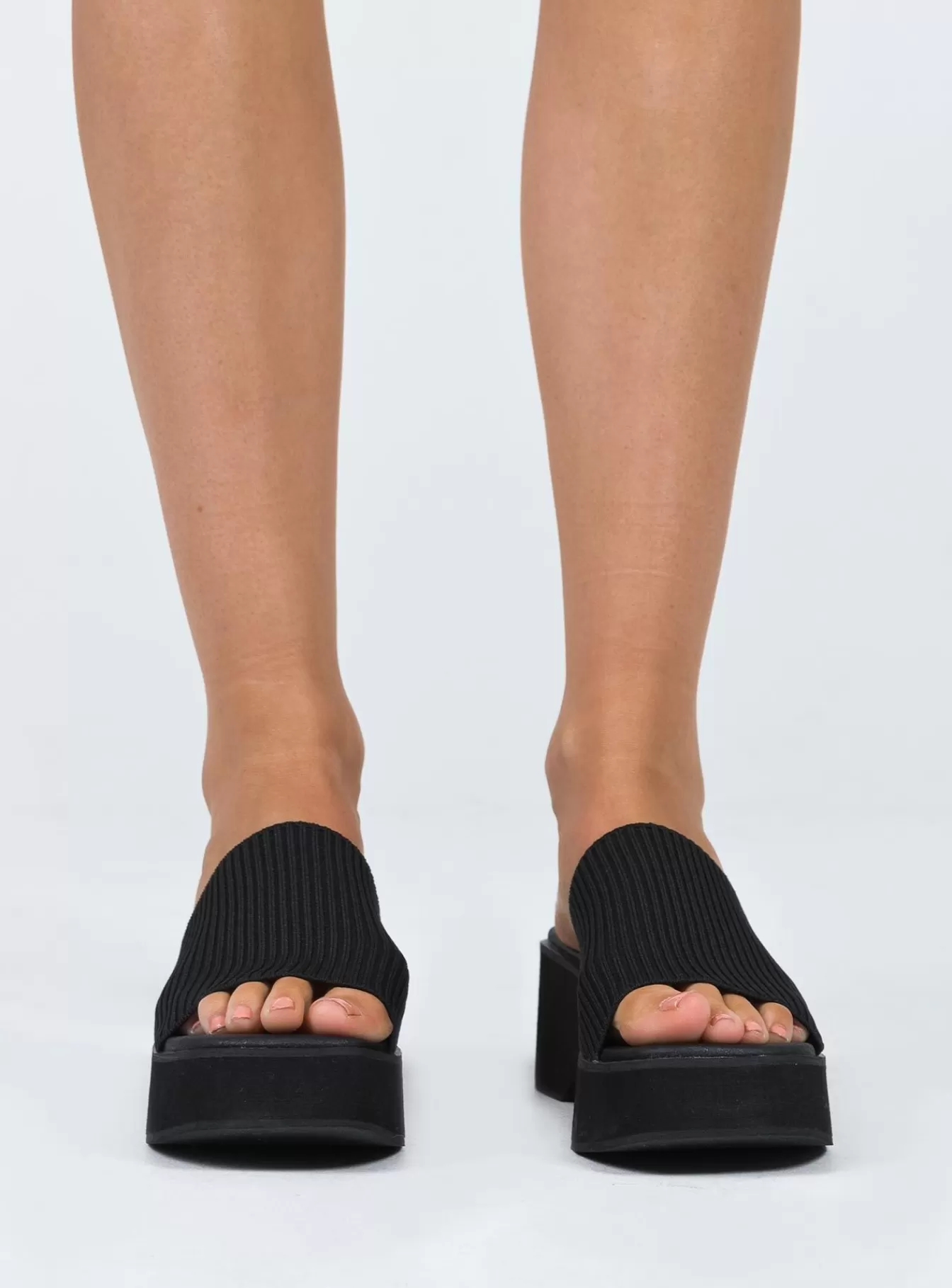Princess Polly Sandals | Therapy Nawty Sandals Black