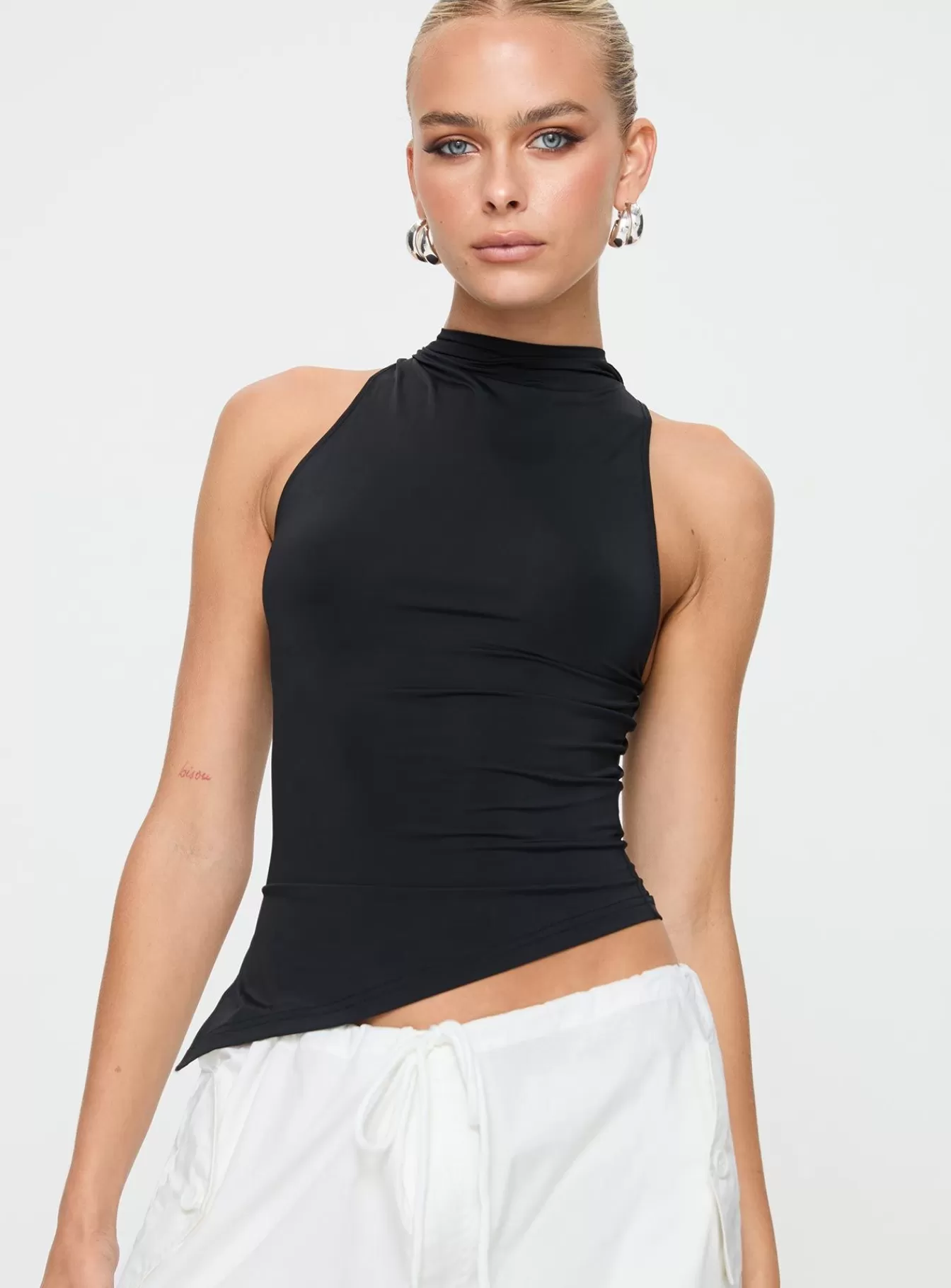 Princess Polly Party Tops | Till Next Time Top Black