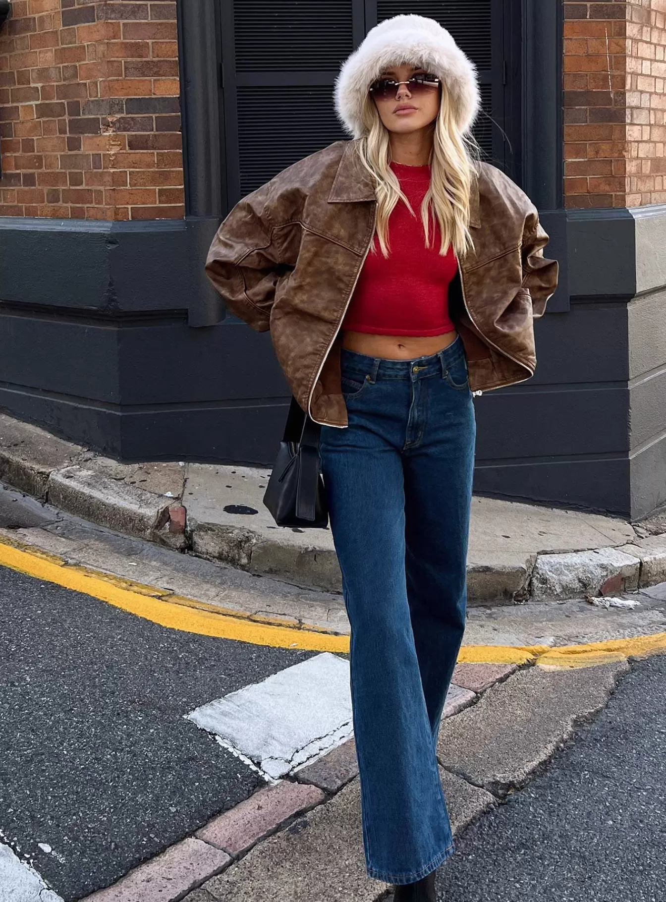 Princess Polly Jeans | Top Model Jeans Dark Denim